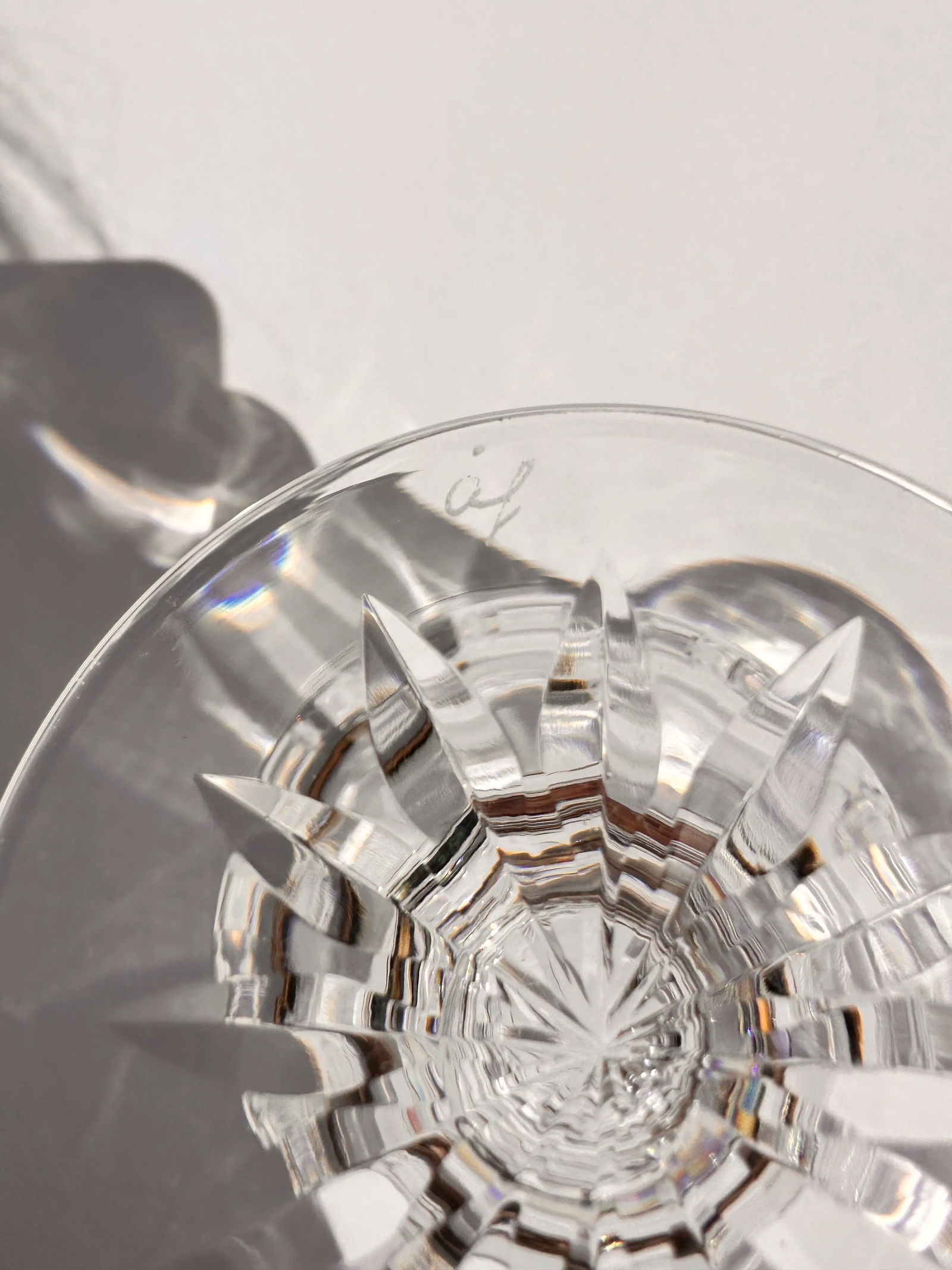 Large Set of 45 Signed Orrefors Swedish Crystal Glass Stemware - 3