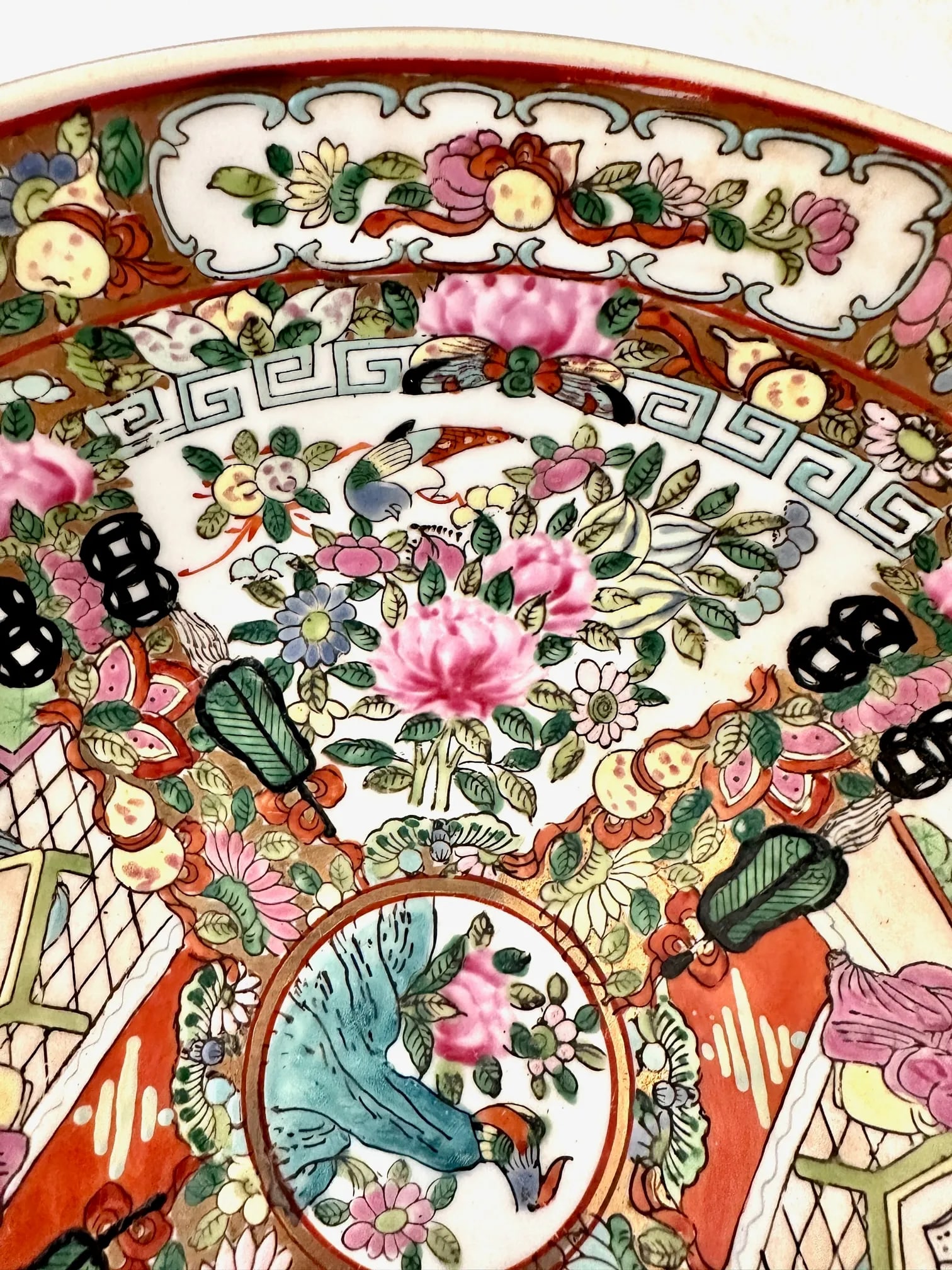 Vintage Chinese Qing Qianlong Porcelain Bowl - 7