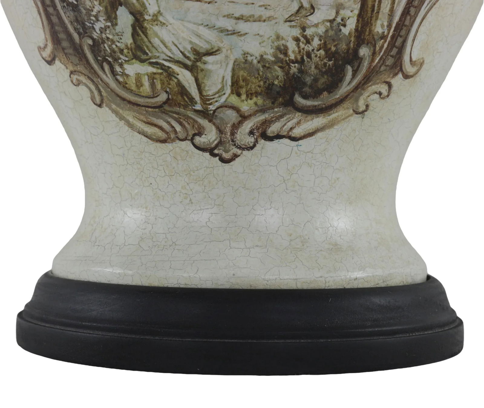 20th Century French Hand-Painted Table Lamp - 8