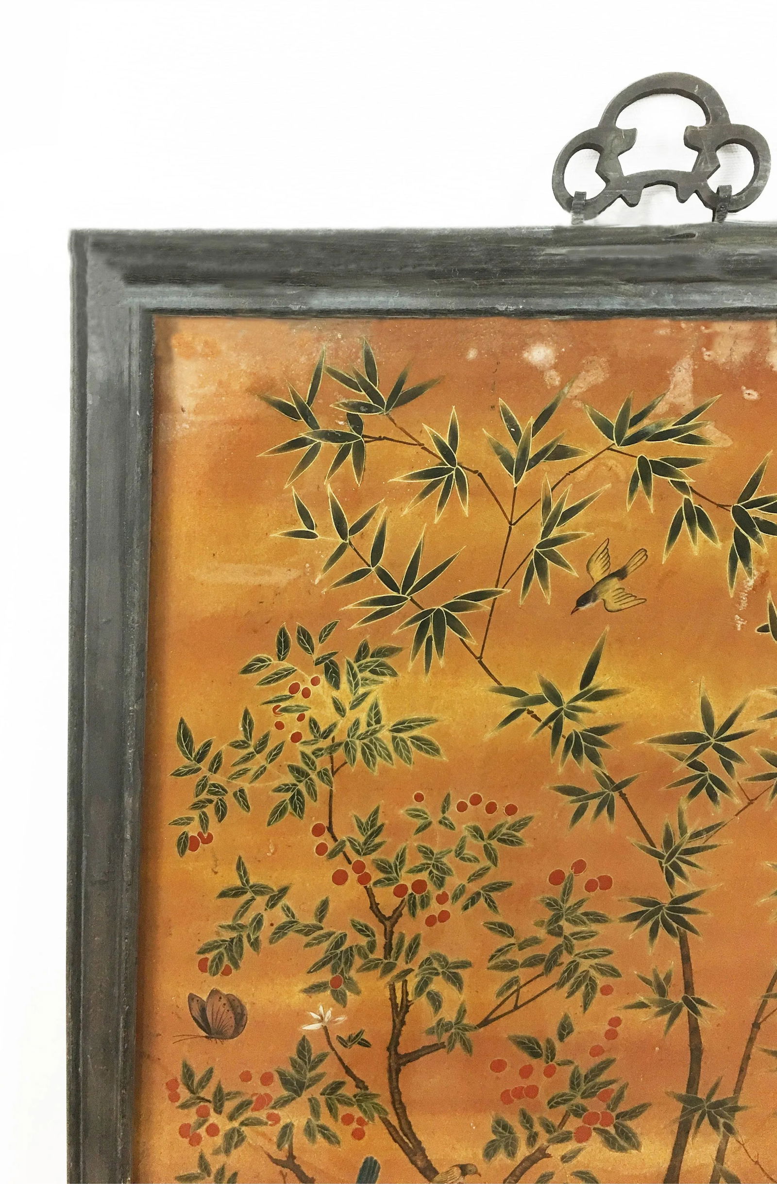 Late 19 Century Chinese Reverse Painting Panel - 3