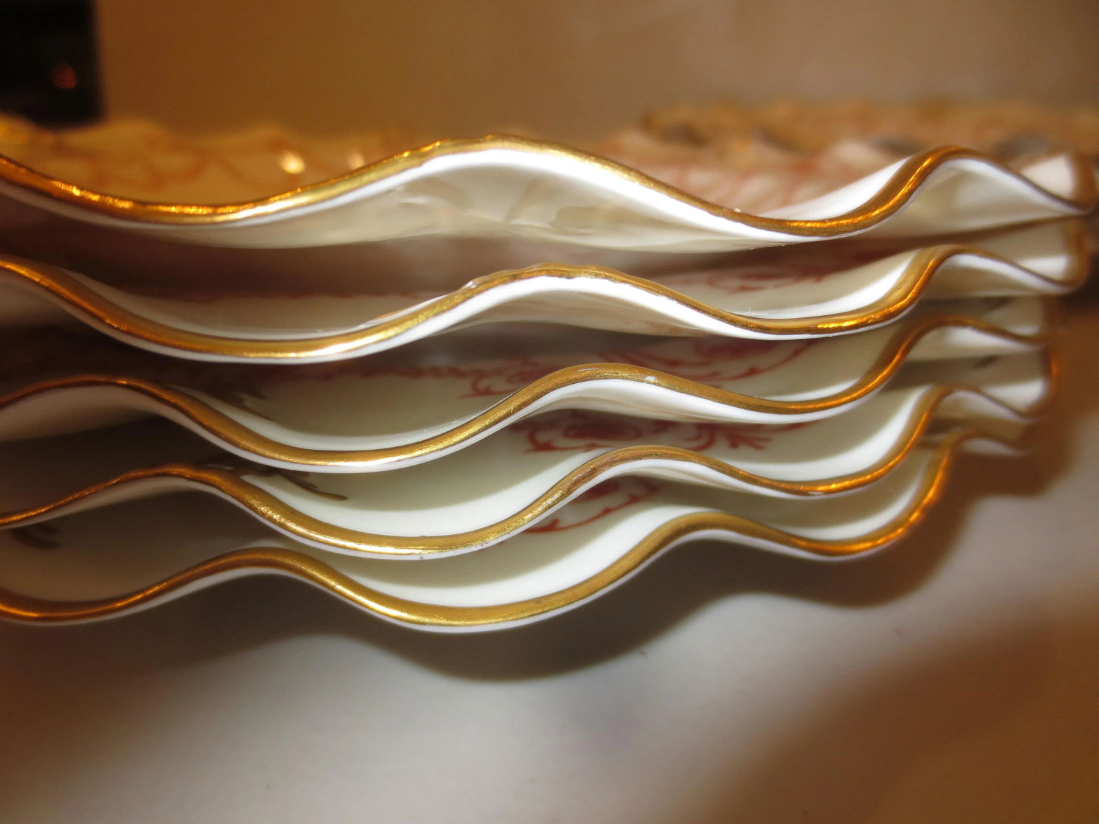 Vintage Early 20th Century Porcelain Royal Crown Darby -A Set of 15 - 8