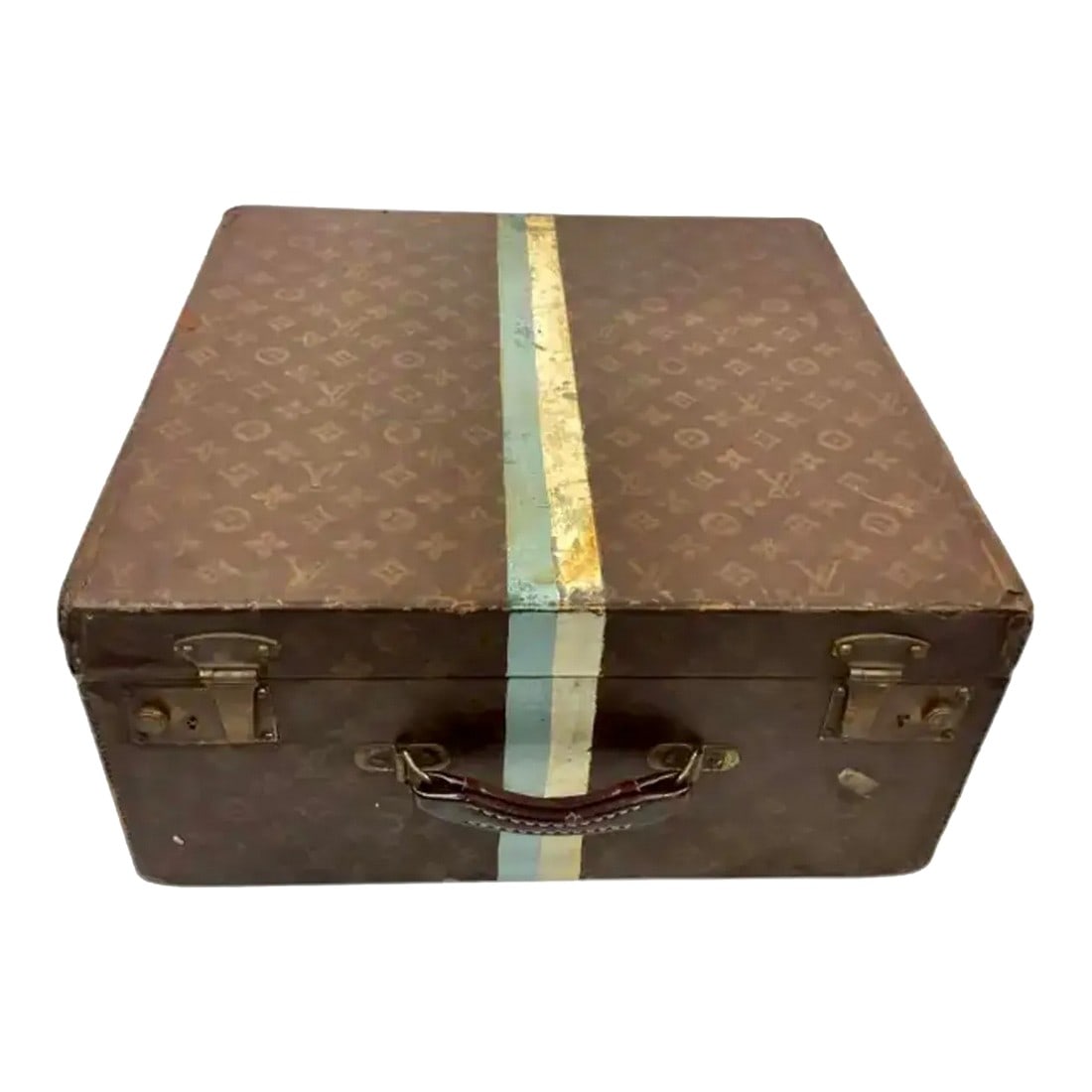 Antique Louis Vuitton Monogram Cube Trunk (1 of 12)
