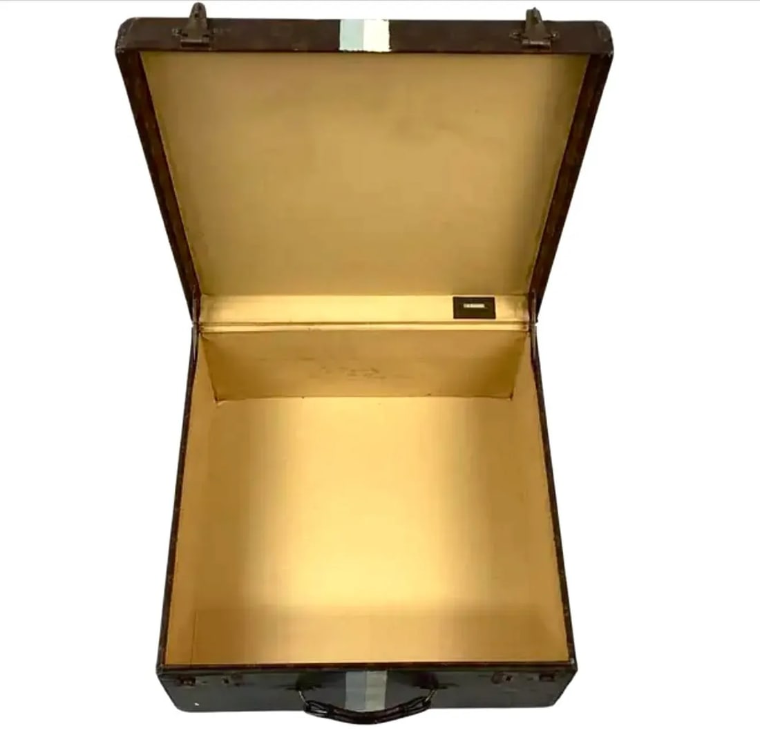 Antique Louis Vuitton Monogram Cube Trunk - 6