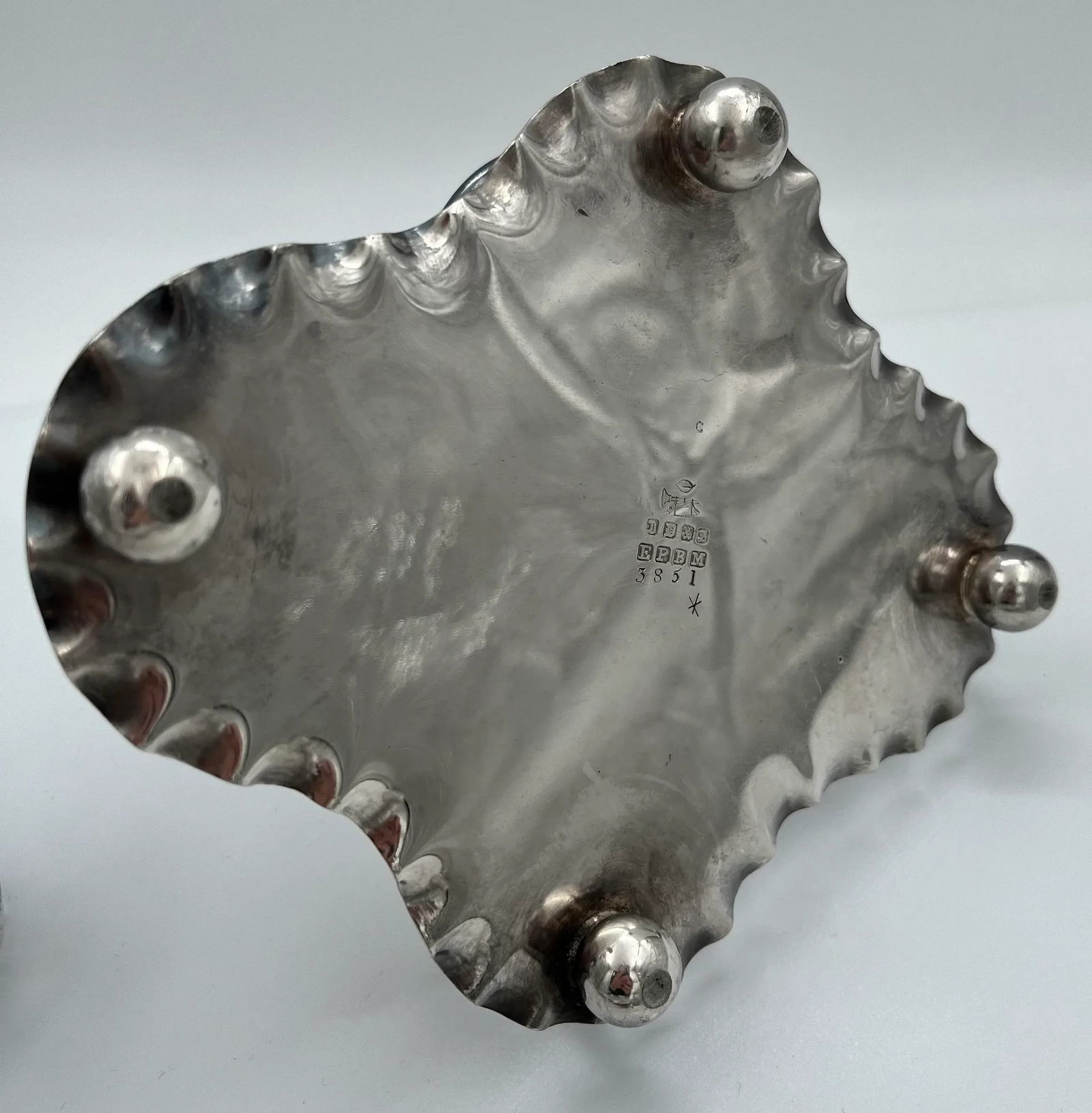 1890s James Dixon & Sons Silverplate Cruet Condiment Set - 9