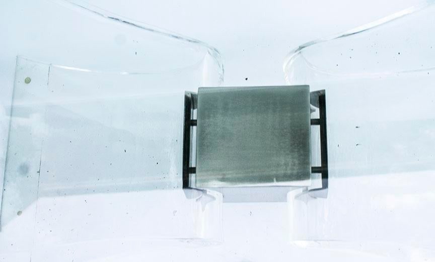 Mid-Century Modern Lucite & Chrome Butterfly Coffee Table With Thick Glass Top - 8