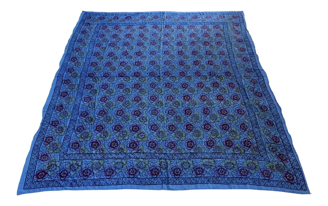 Kalamari Blue Textile From India (1 of 9)