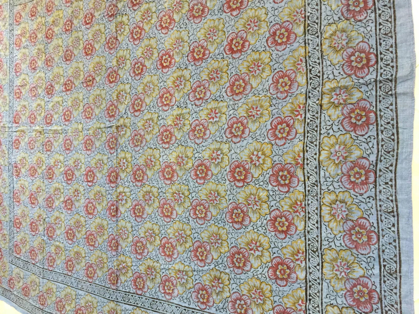 Kalamari Blue Textile From India - 3