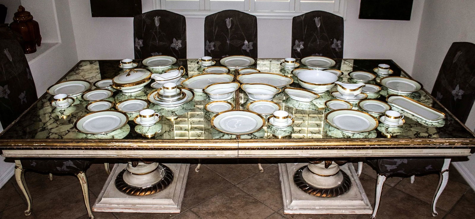 Rare Set C H. Field Haviland Limoges China - 62 Pieces -- Many Serving Pieces - 2