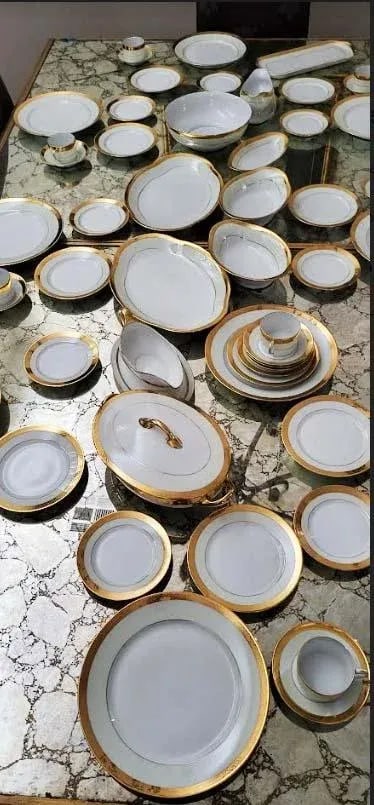 Rare Set C H. Field Haviland Limoges China - 62 Pieces -- Many Serving Pieces - 6