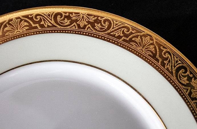 Rare Set C H. Field Haviland Limoges China - 62 Pieces -- Many Serving Pieces - 7