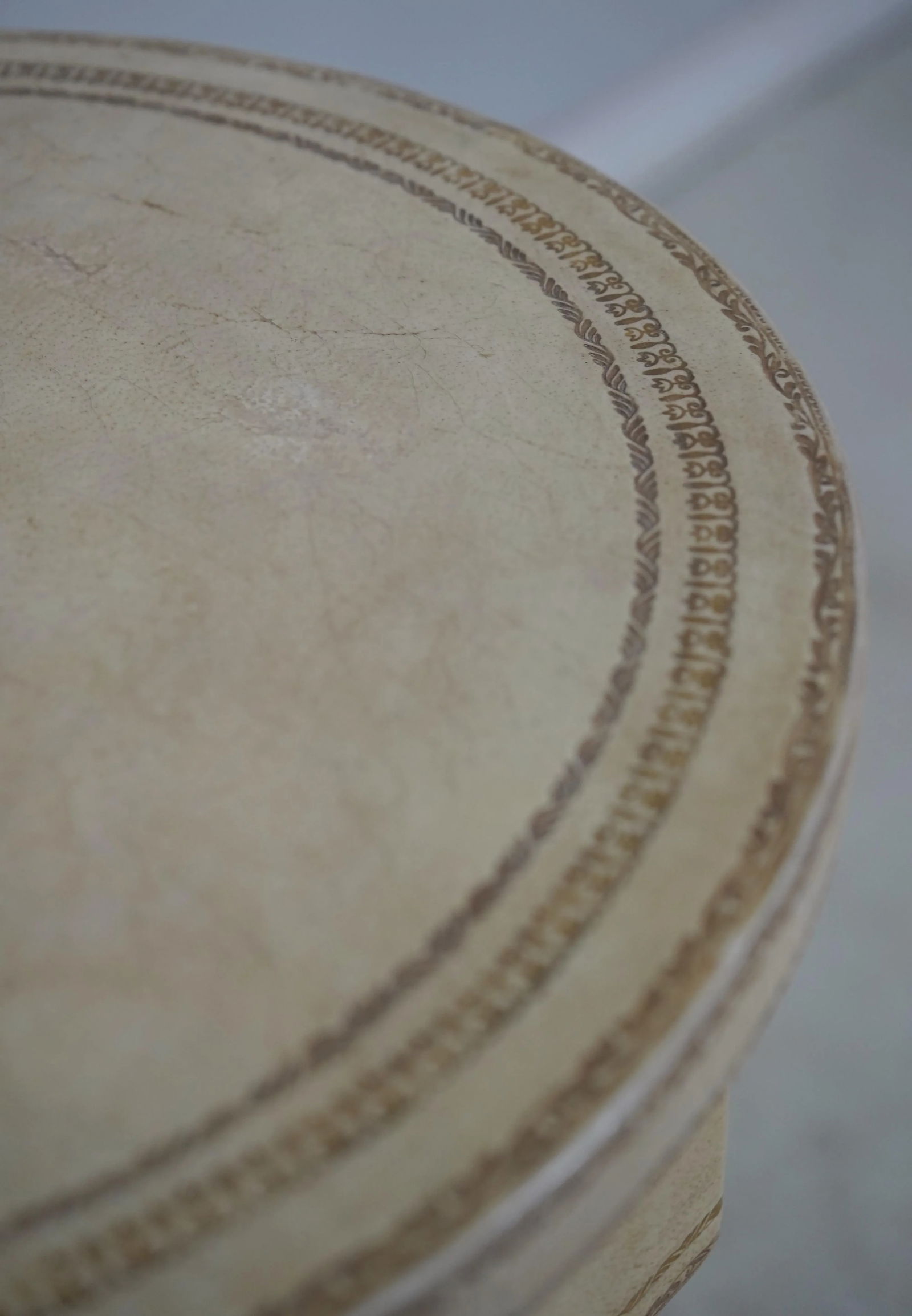 Maitland Smith Leather Wrapped French Empire Pedestal - 8