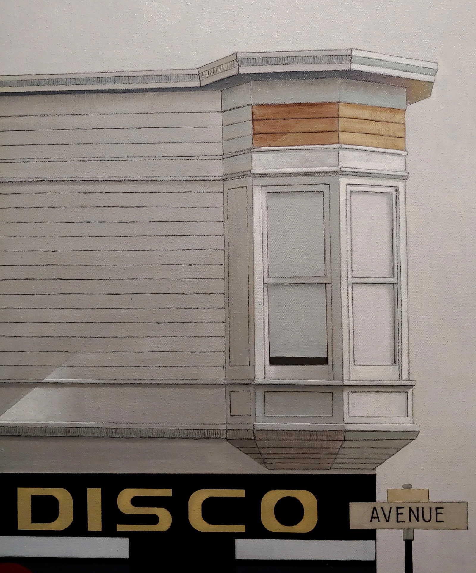 Sergon - Disco Avenue - Oil Painting on Canvas - 4