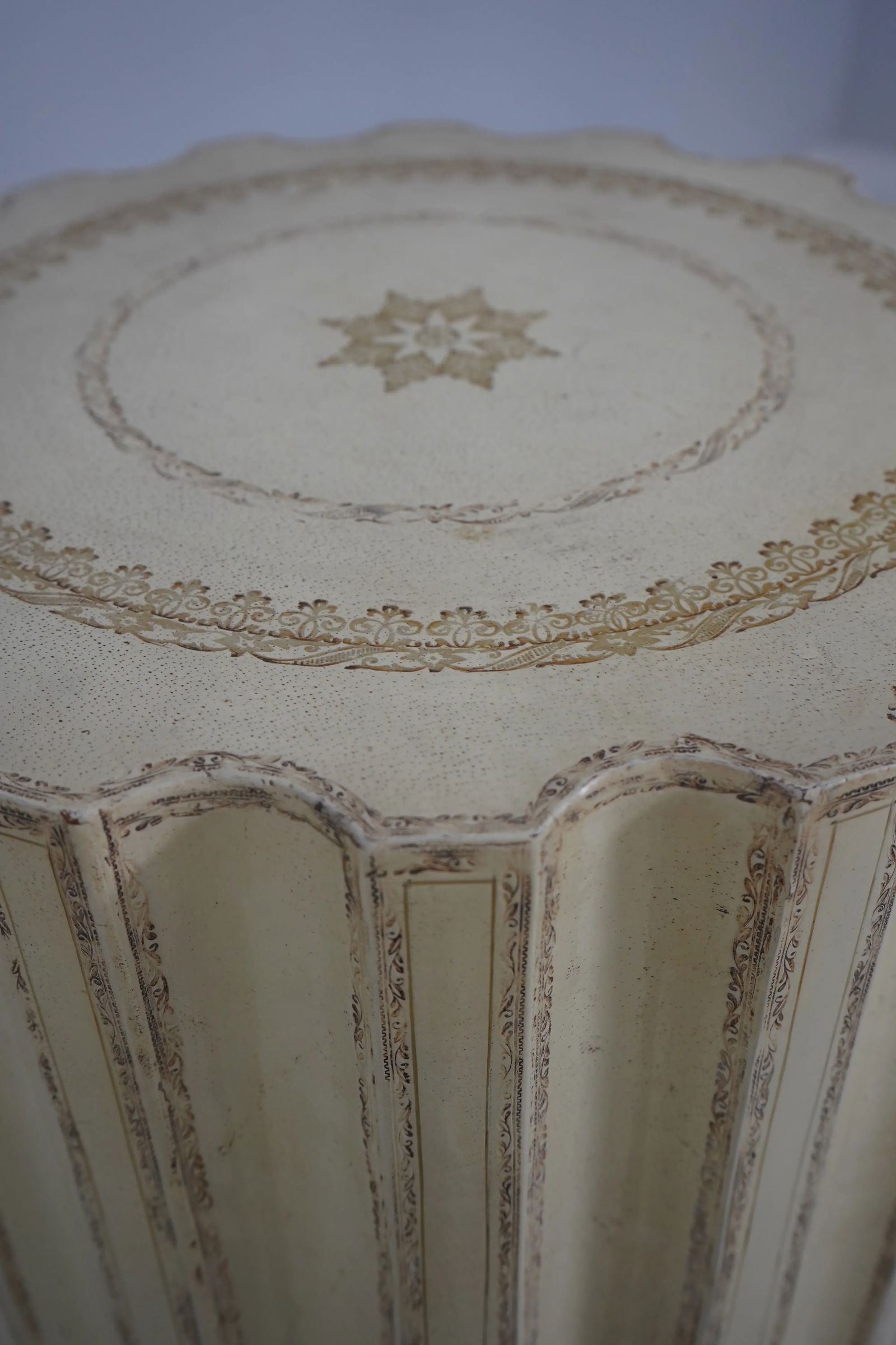 Maitland Smith Leather Wrapped Column Pedestal - 6