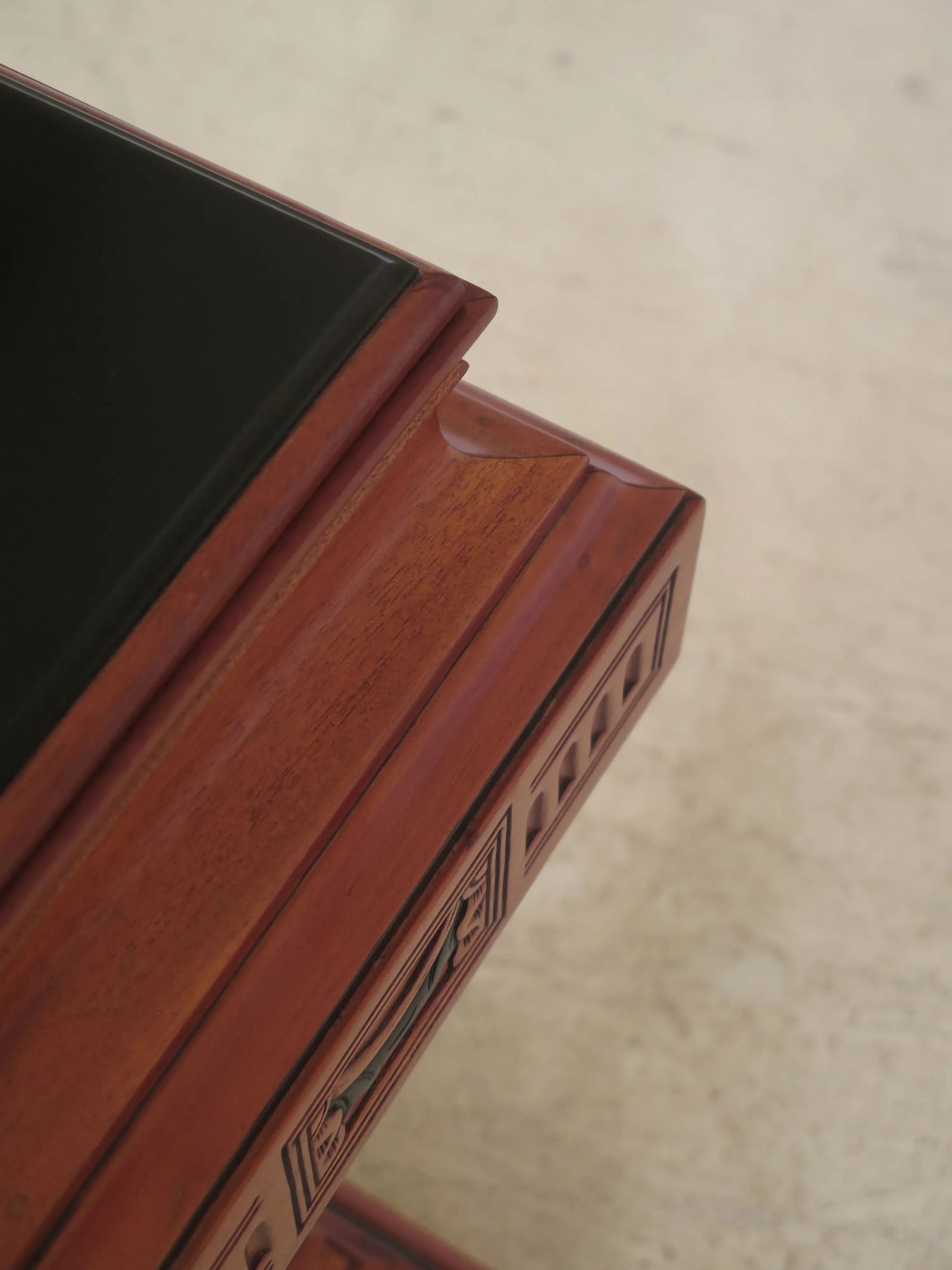 Mahogany Adam Style Carved Pedestals-A Pair - 7