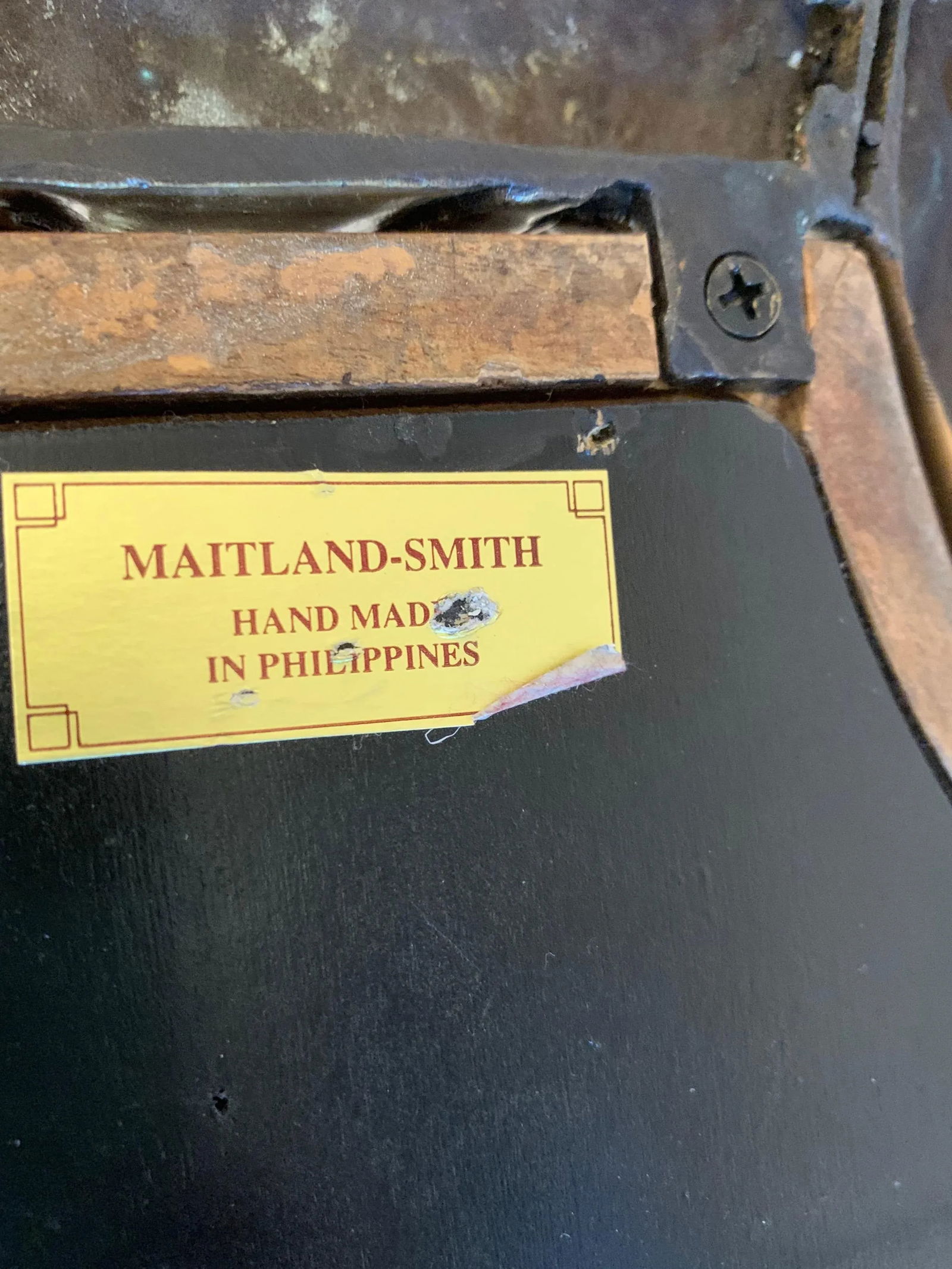 Handsome Shield Back Mirror Two-Arm Sconces With Bronze Medallion Top - a Pair - 2