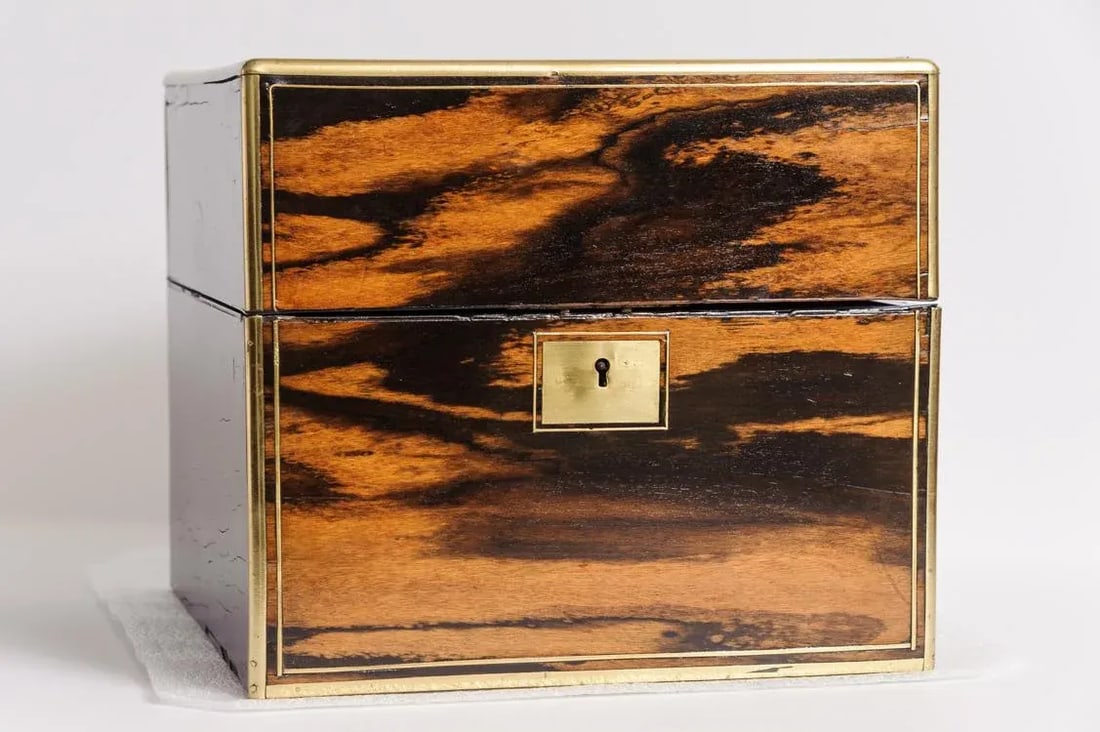 Antique English Rosewood Cellarette Box - 2