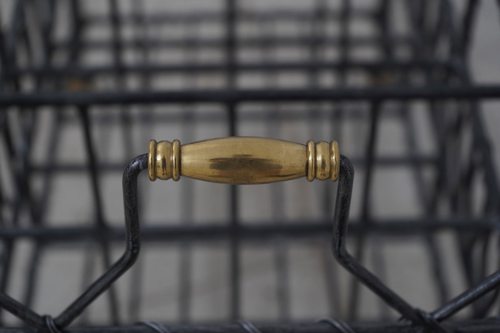 Maitland Smith Iron & Brass Magazine Rack - 10