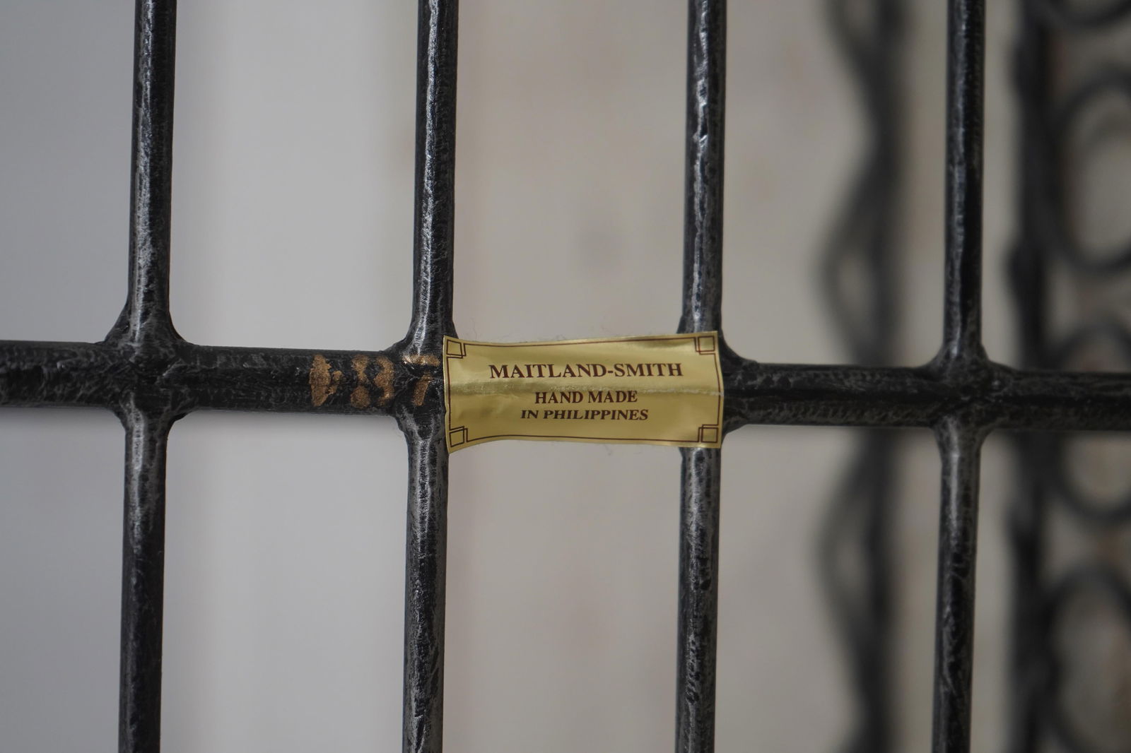 Maitland Smith Iron & Brass Magazine Rack - 11