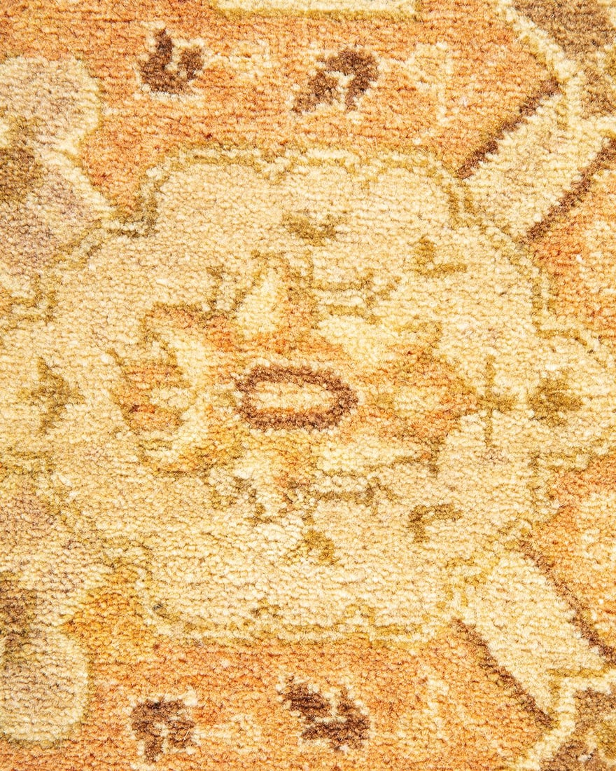 Mogul, One-of-a-Kind Hand-Knotted Area Rug - Light Gray, 6' 2" x 9' 4" - 3