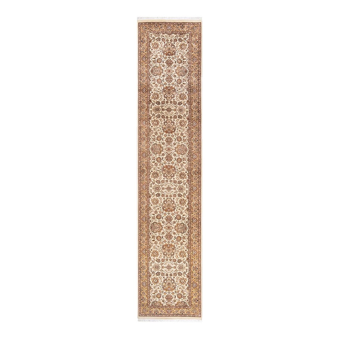 Mogul, One-of-a-Kind Hand-Knotted Runner Rug - Ivory, 2' 8" x 12' 6" (1 of 8)