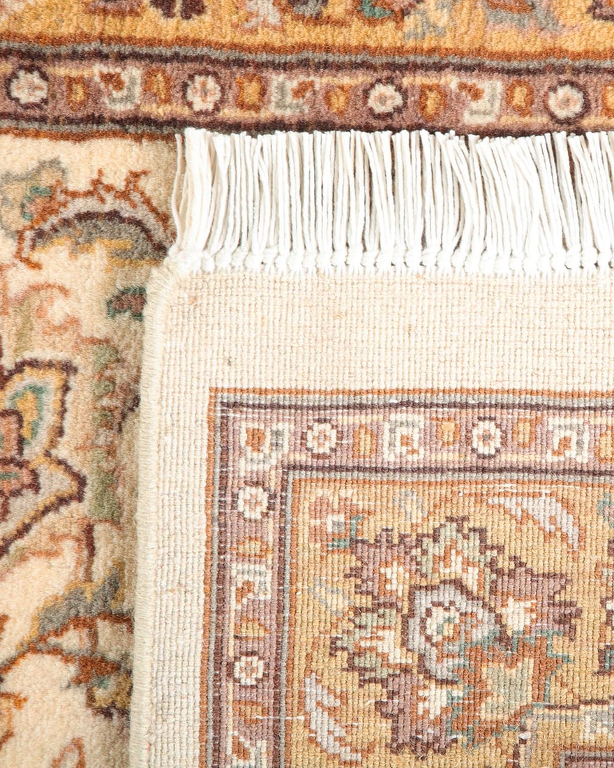 Mogul, One-of-a-Kind Hand-Knotted Runner Rug - Ivory, 2' 8" x 12' 6" - 5