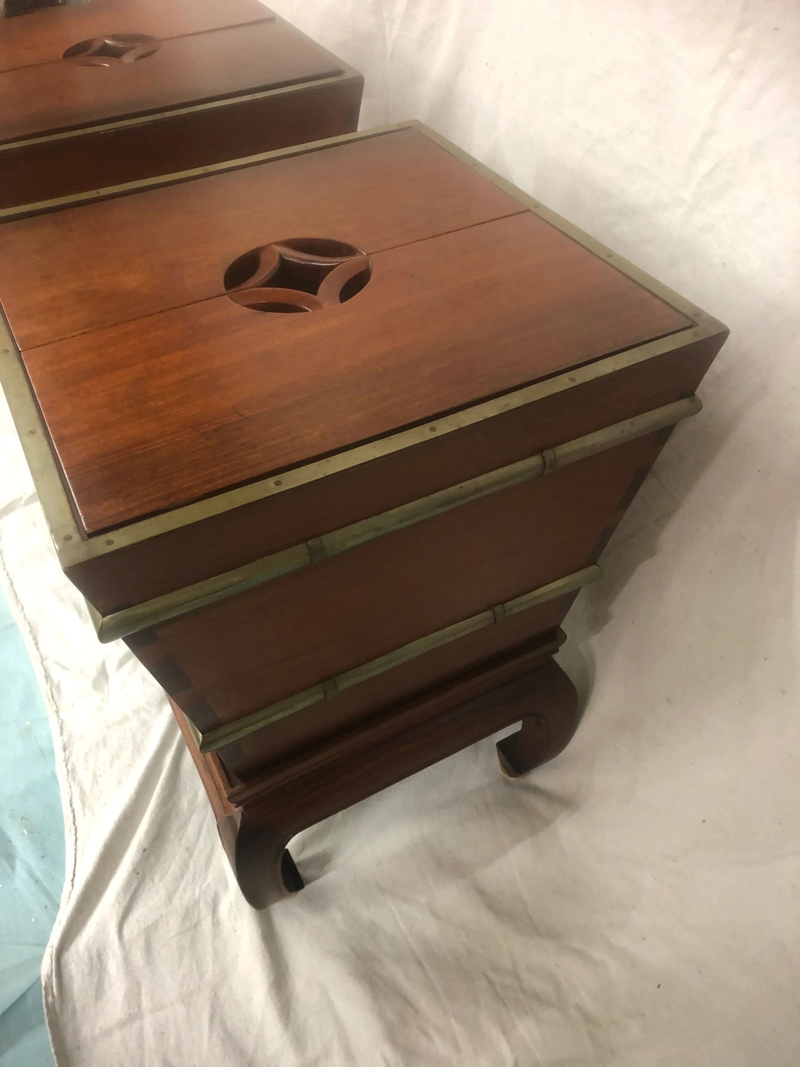 George Zee Furniture Beverage Coolers/Tables - a Pair - 4