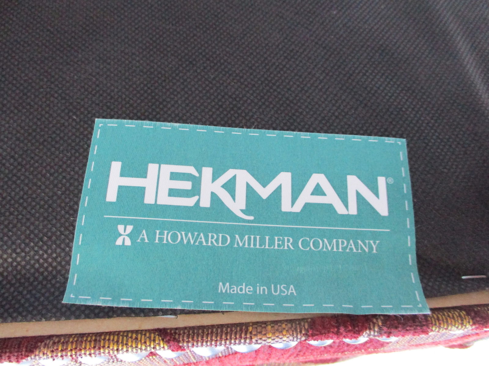 Maroon Hekman Howard Miller Tufted Side Chairs - 11