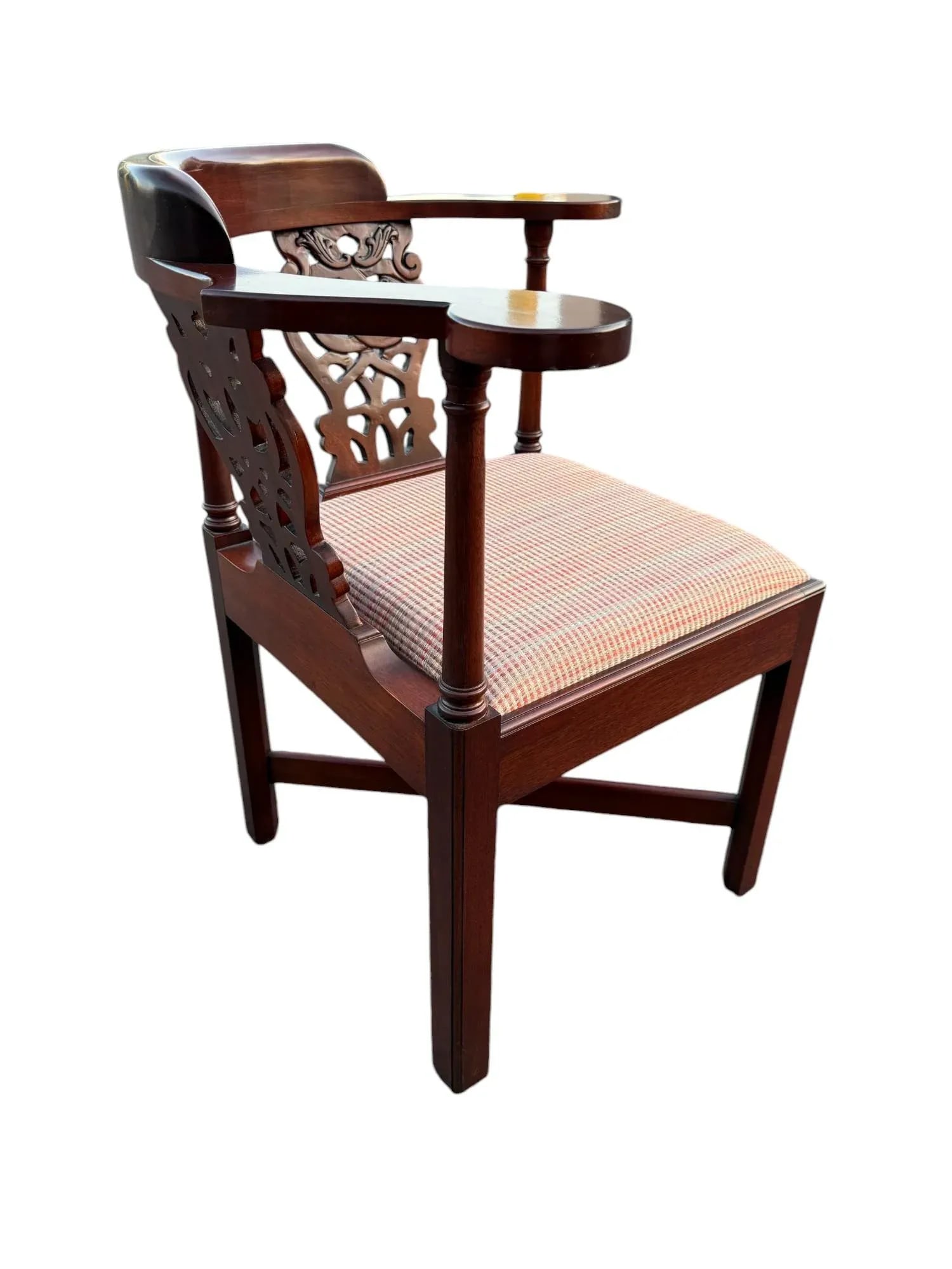 Mid 20th Century Chippendale Corner Chair - 2