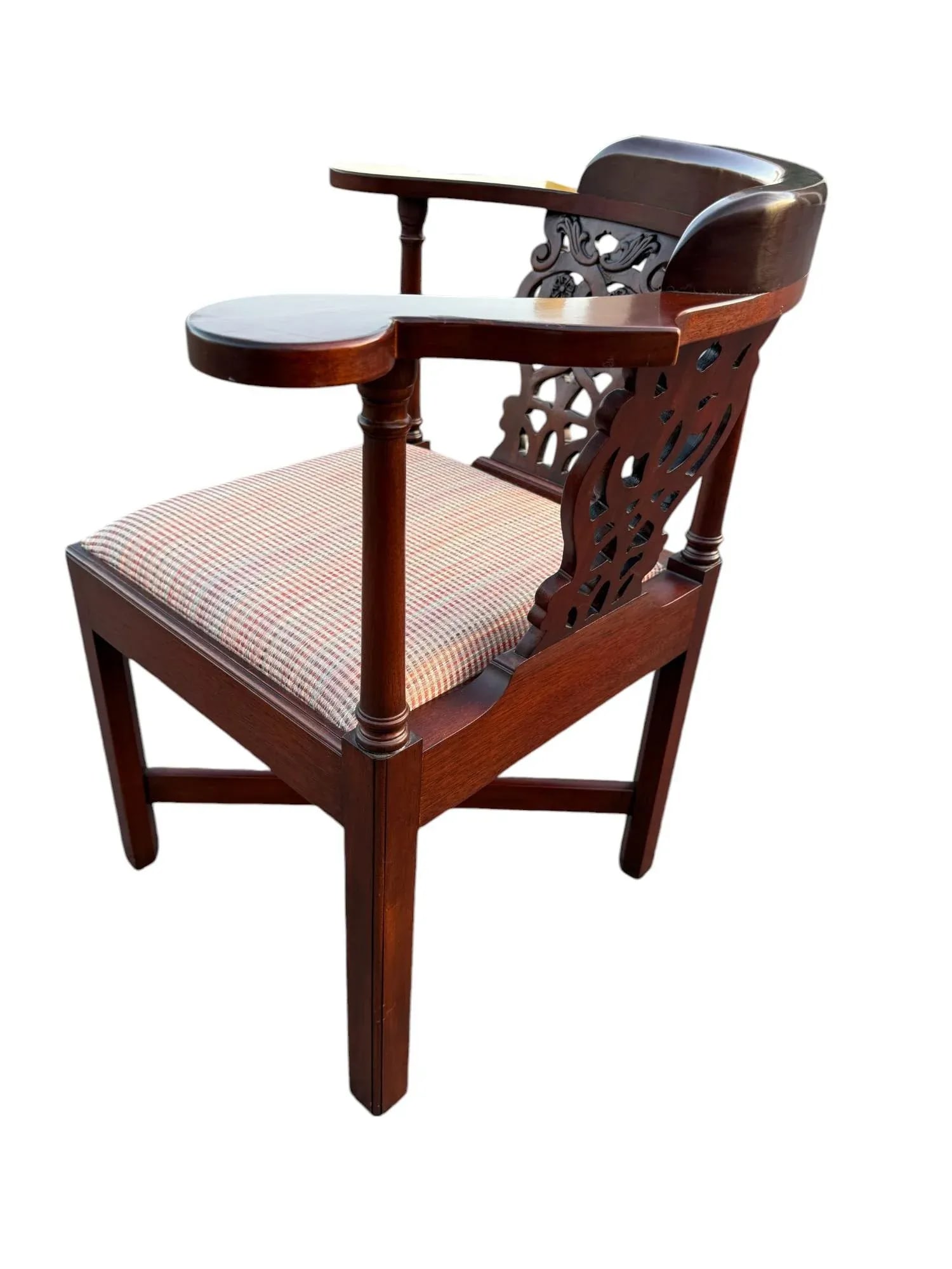 Mid 20th Century Chippendale Corner Chair - 3