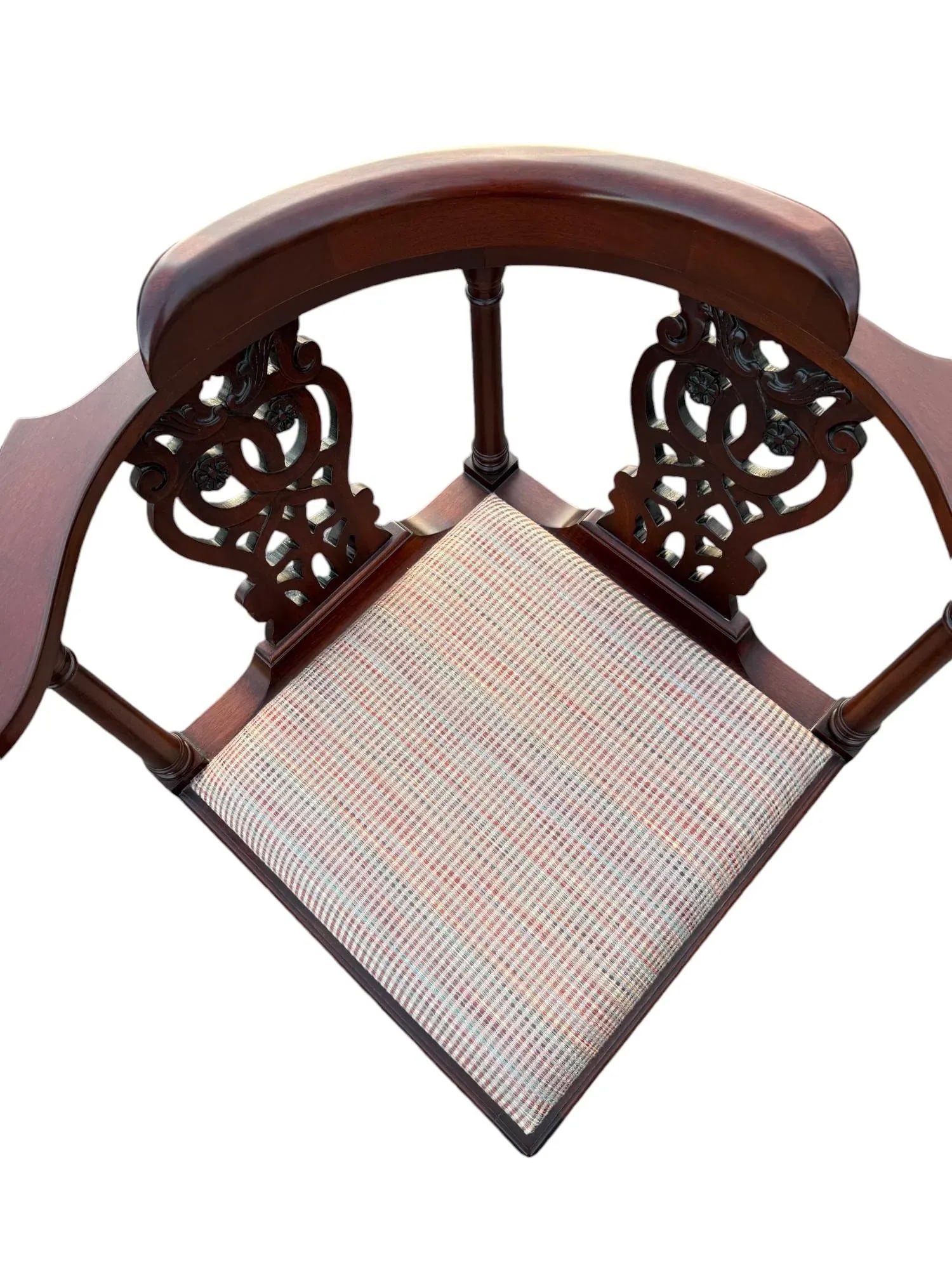 Mid 20th Century Chippendale Corner Chair - 6