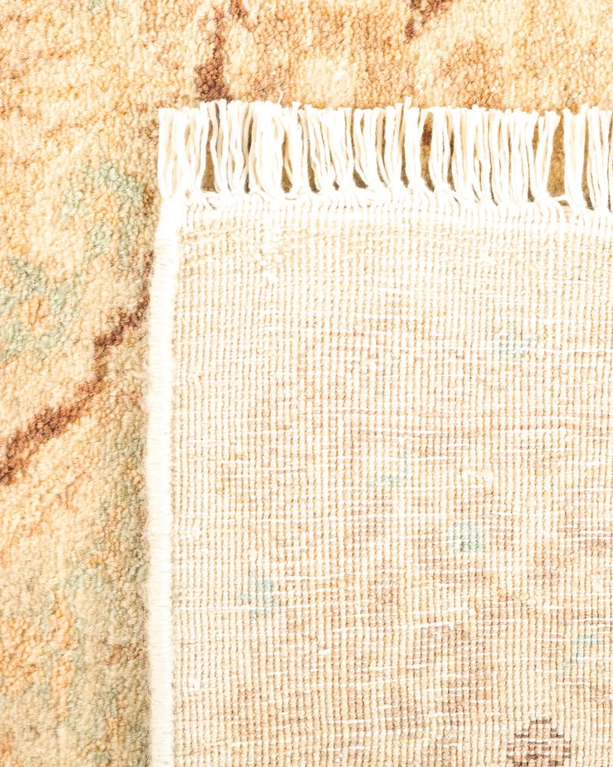 Mogul, One-of-a-Kind Hand-Knotted Area Rug - Ivory, 4' 2" x 6' 2" - 5