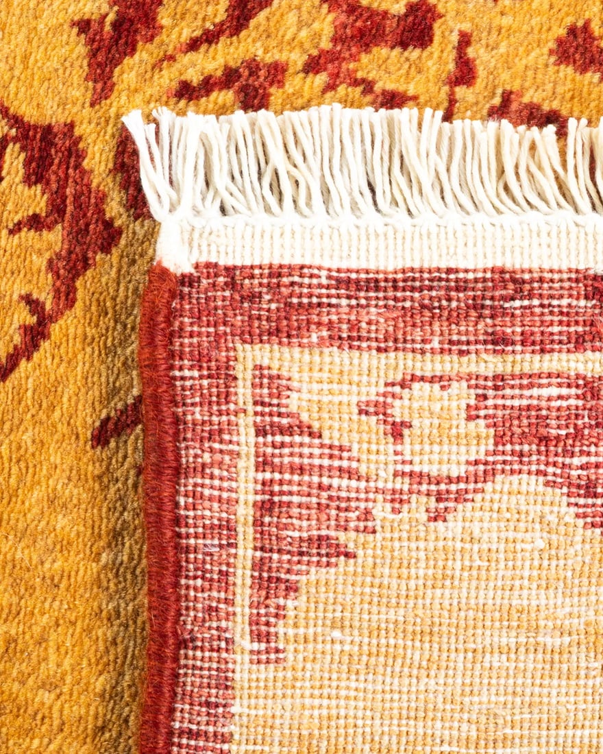 Mogul, One-of-a-Kind Hand-Knotted Runner Rug - Red, 2' 9" x 10' 0" - 5