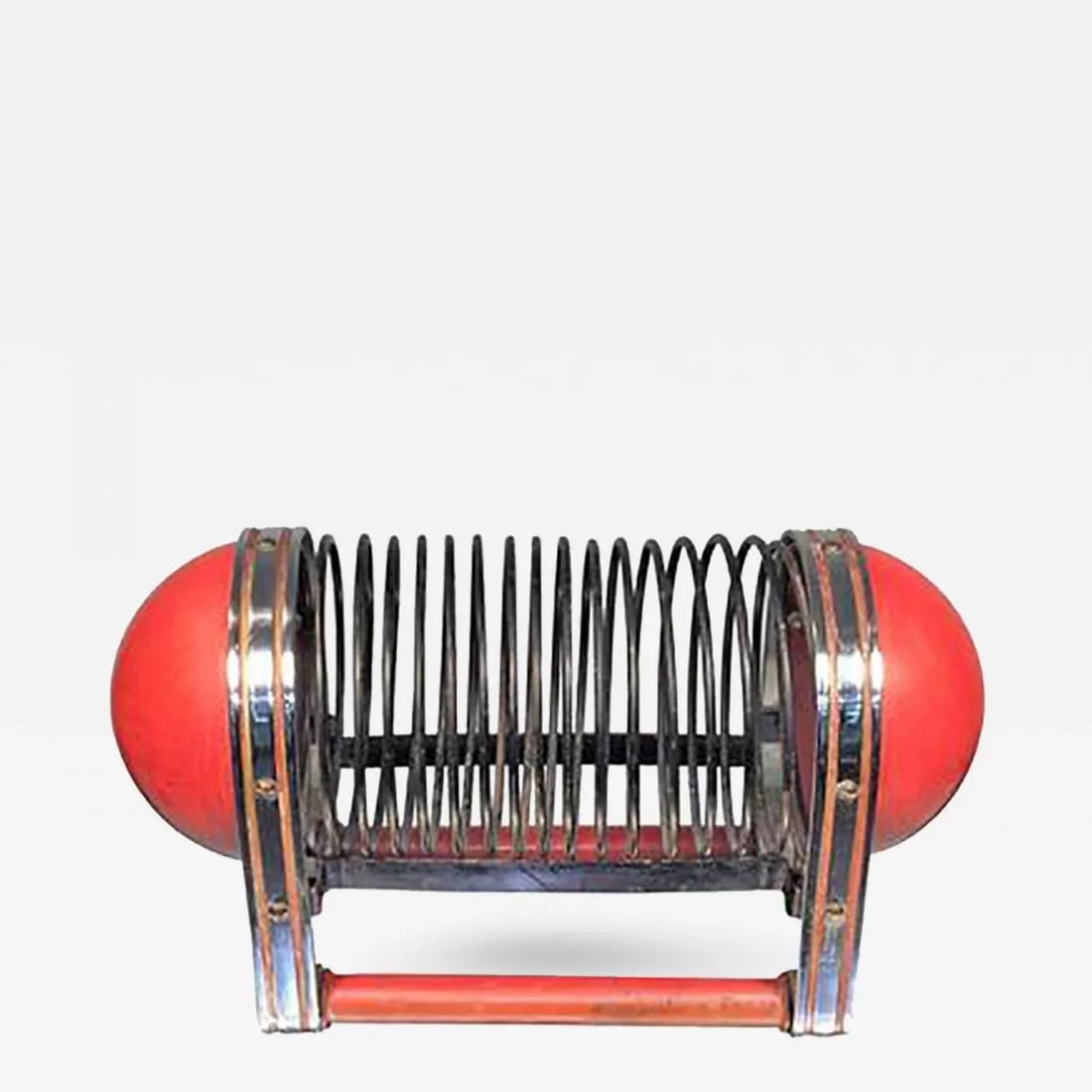 1930s Salvatore Bevelacqua Art Deco Futurist Rocket Magazine Rack - 3