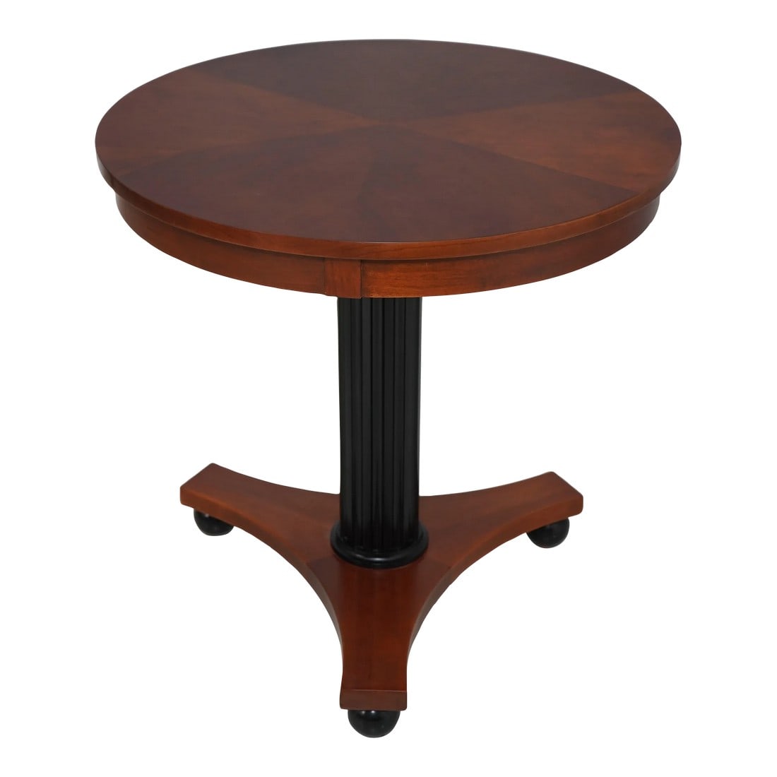 Ethan Allen Neoclassical Round Pedestal Table (1 of 12)