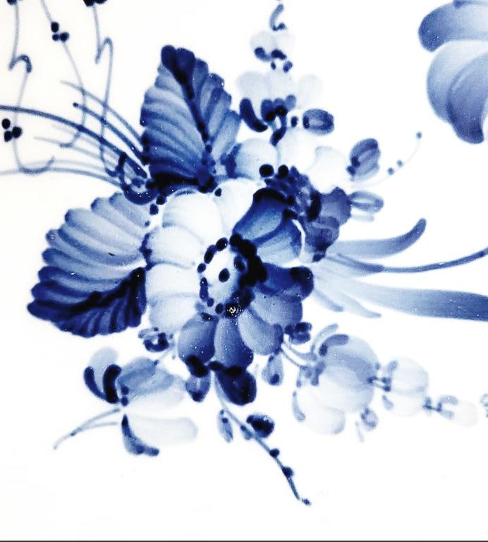 Royal Copenhagen Blue Flowers Curved - 4