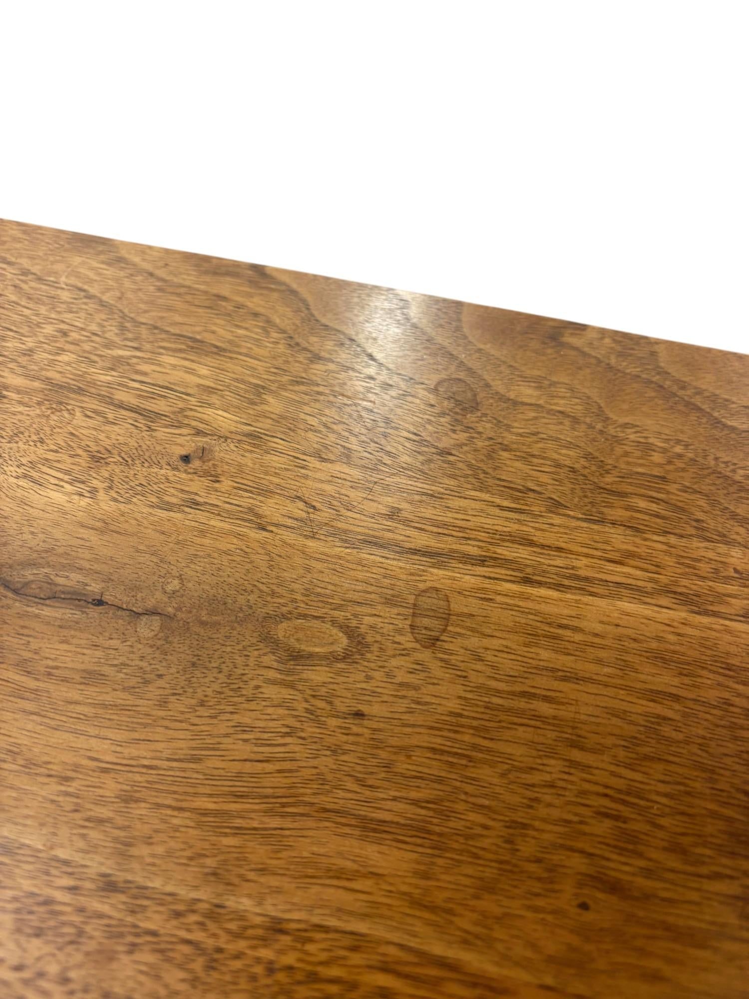 William and Mary Style Drop Leaf Gate Leg Table With Drawer - 12