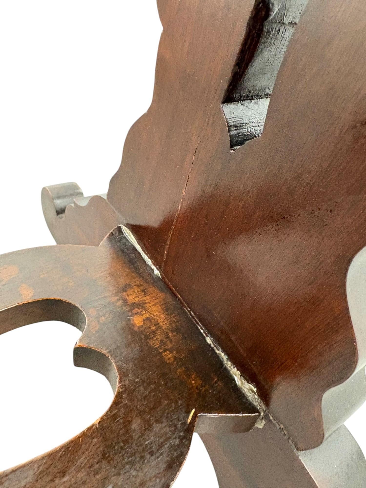 Walnut Victorian Parlor Side Table With Drawer - 12