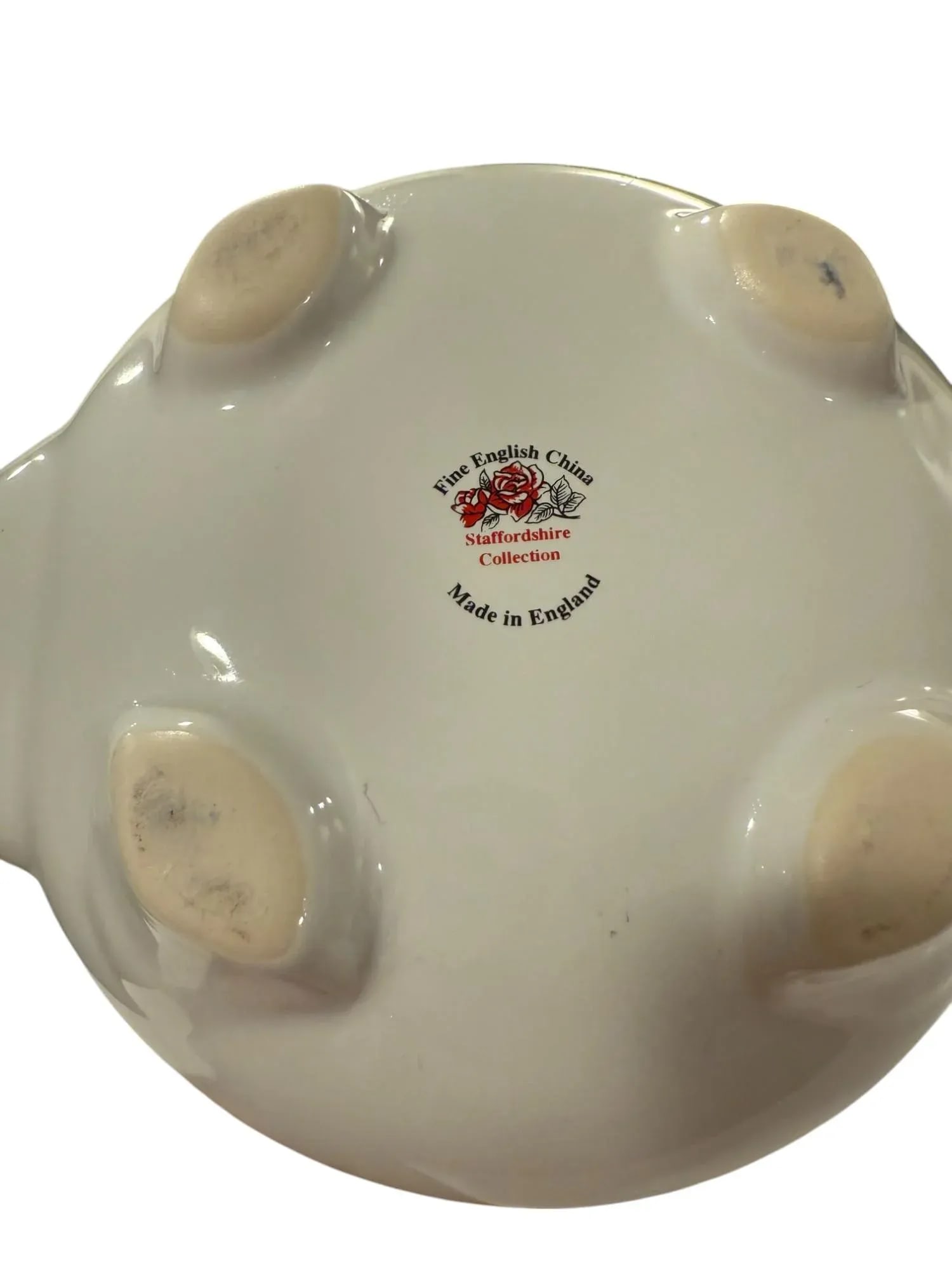 Mid 20th Century Fine English China Staffordshire Collection Tea Set- 11 Pieces - 6