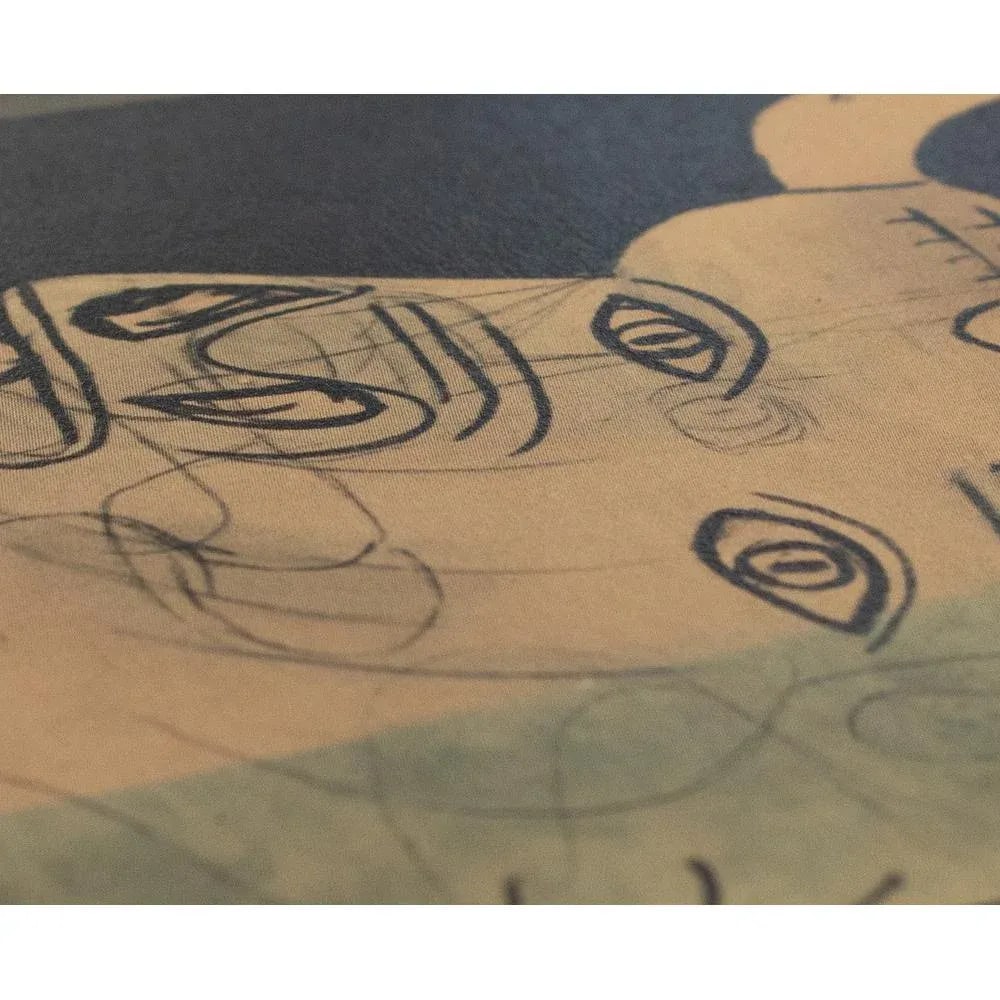 1954 After Pablo Picasso "Guernica. Detail.", Period First Limited Edition Offset Lithograph - 6