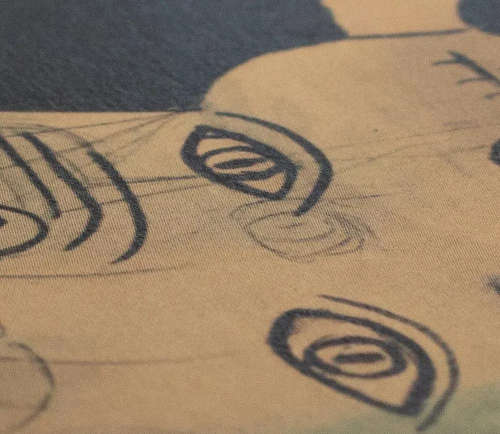 1954 After Pablo Picasso "Guernica. Detail.", Period First Limited Edition Offset Lithograph - 7