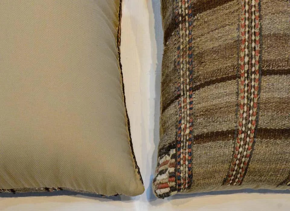 Antique Gabbeh Kilim Pillows - a Pair - 8