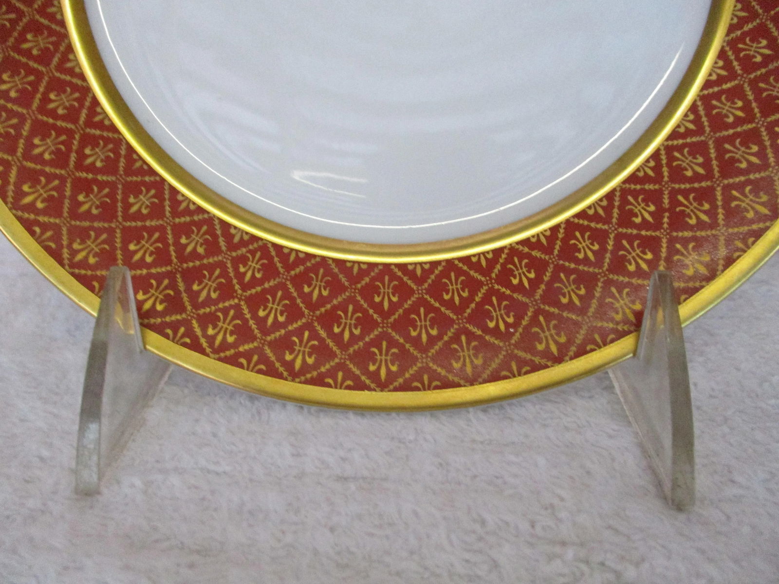 1960s Porcelain Salad Plates by Rosenthal for Lord & Taylor - Set of 12 - 3