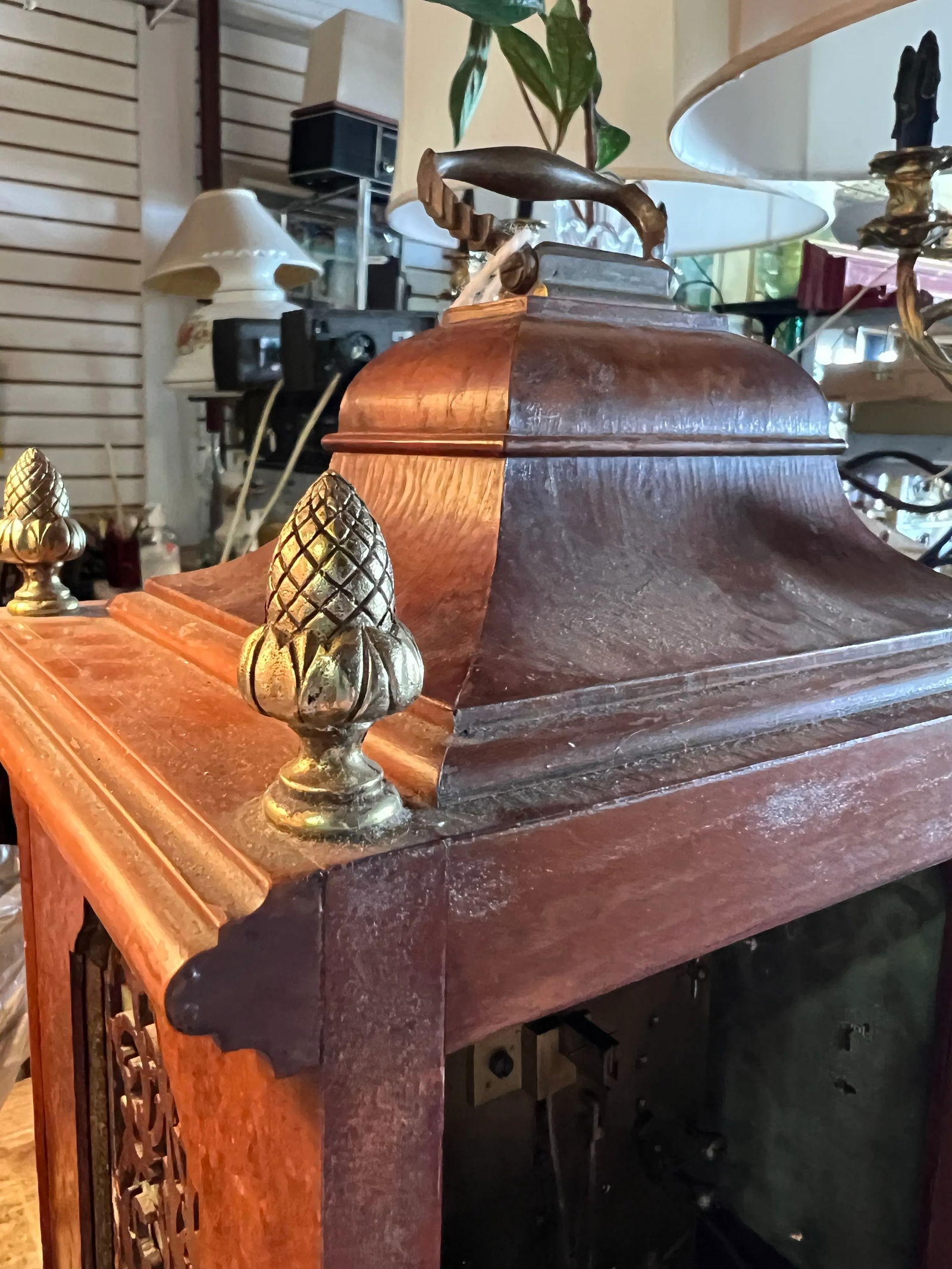 Antique Mantle Clock by Lenzkirch - 2