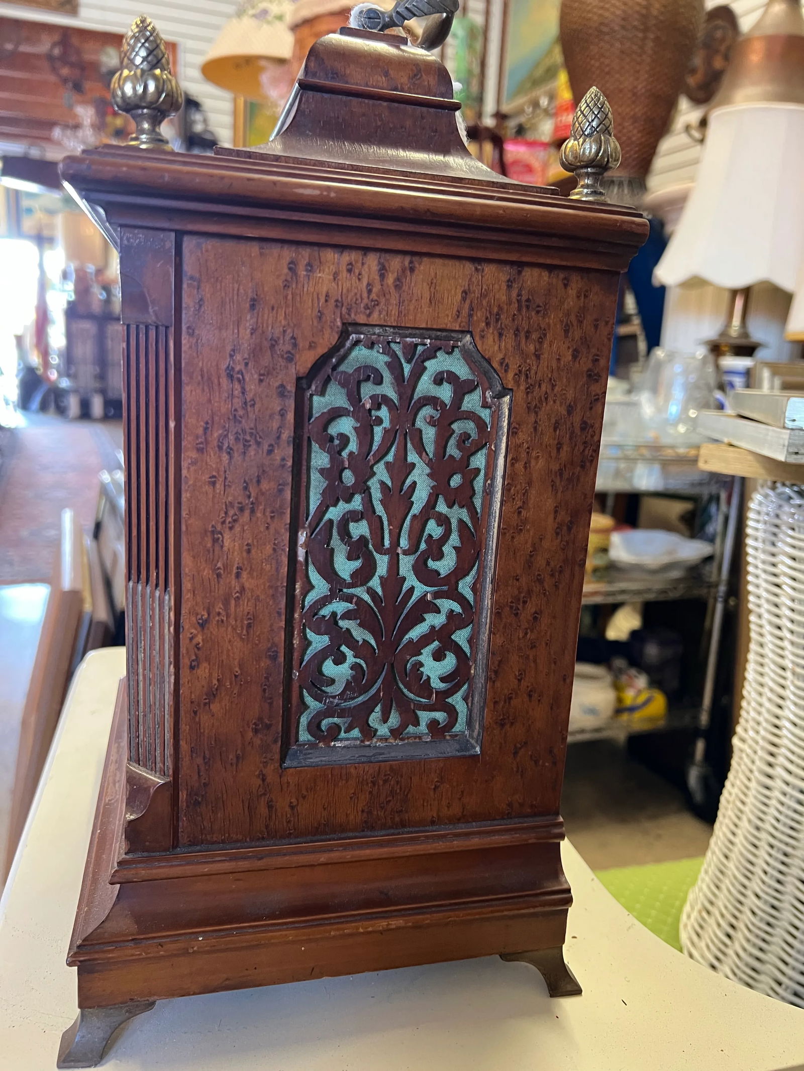 Antique Mantle Clock by Lenzkirch - 3