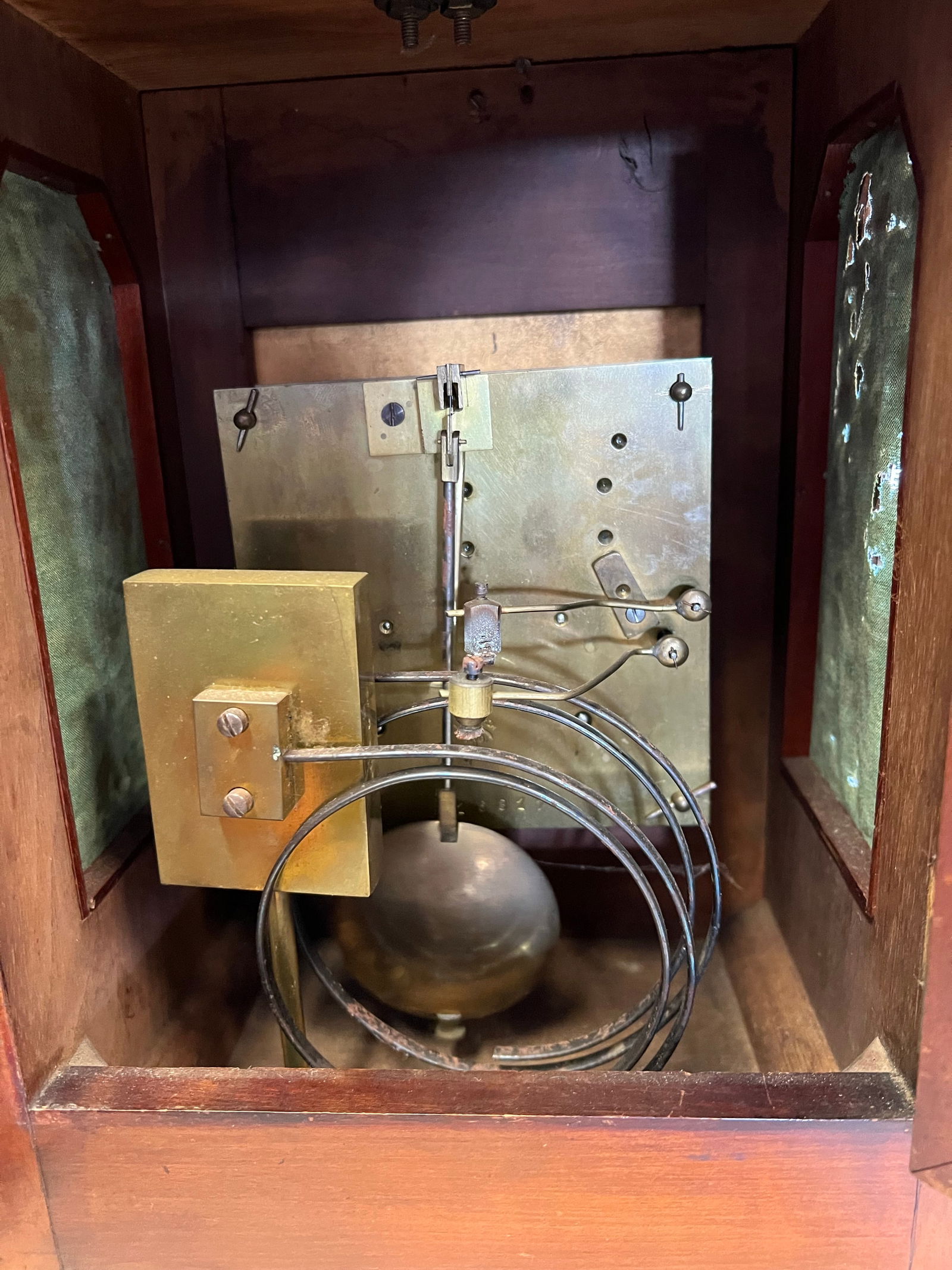 Antique Mantle Clock by Lenzkirch - 6