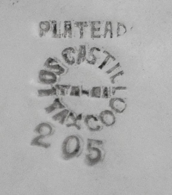 Los Castillo Taxco Silver Plate Pitcher Stone Frog Embellishment - 4