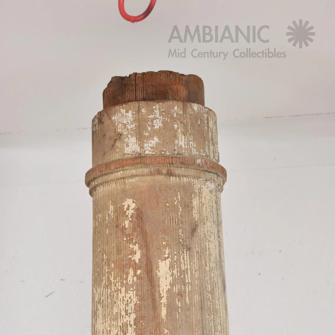 1930s Modern Salvage Architectural Wood Columns - Set of 4 - 3