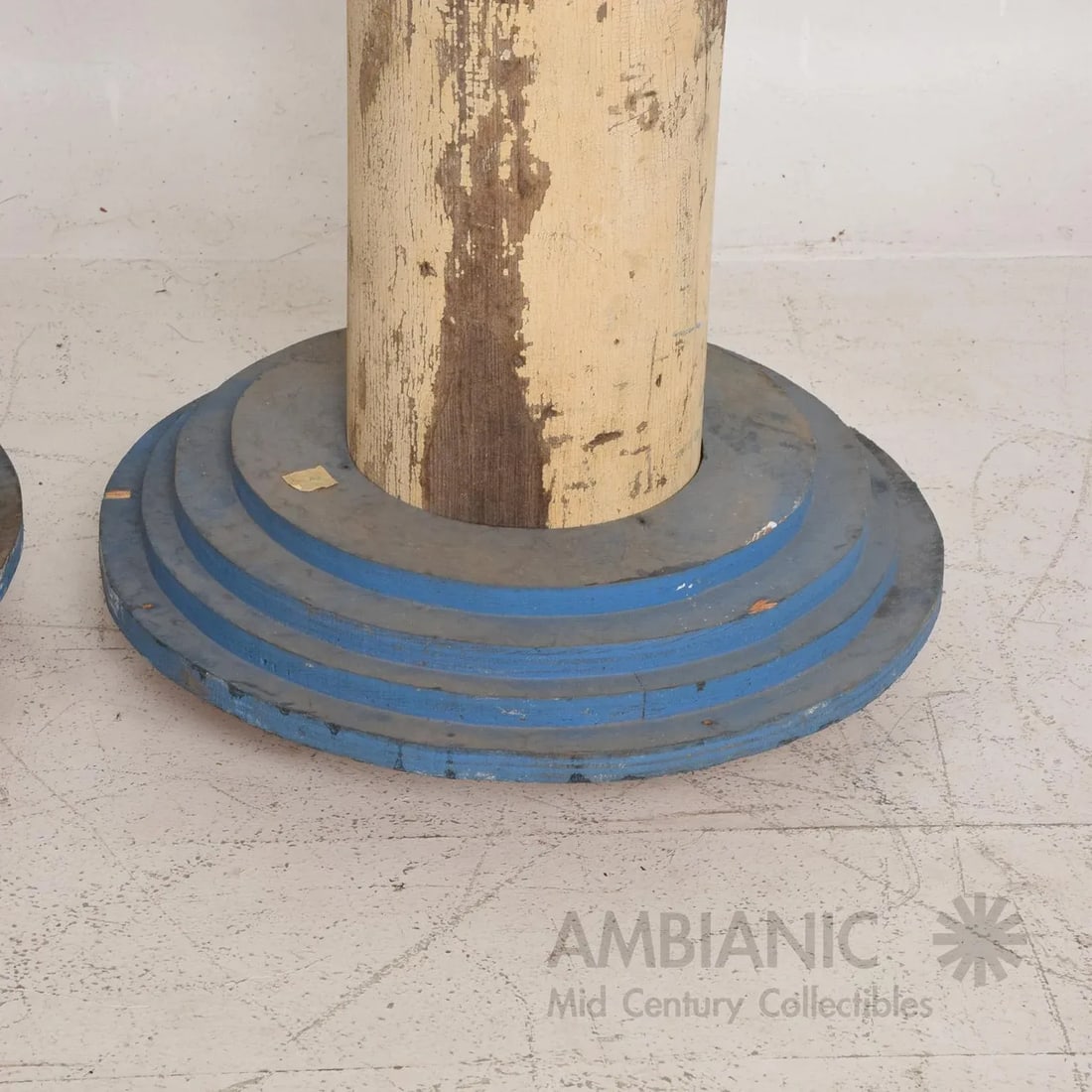 1930s Modern Salvage Architectural Wood Columns - Set of 4 - 6