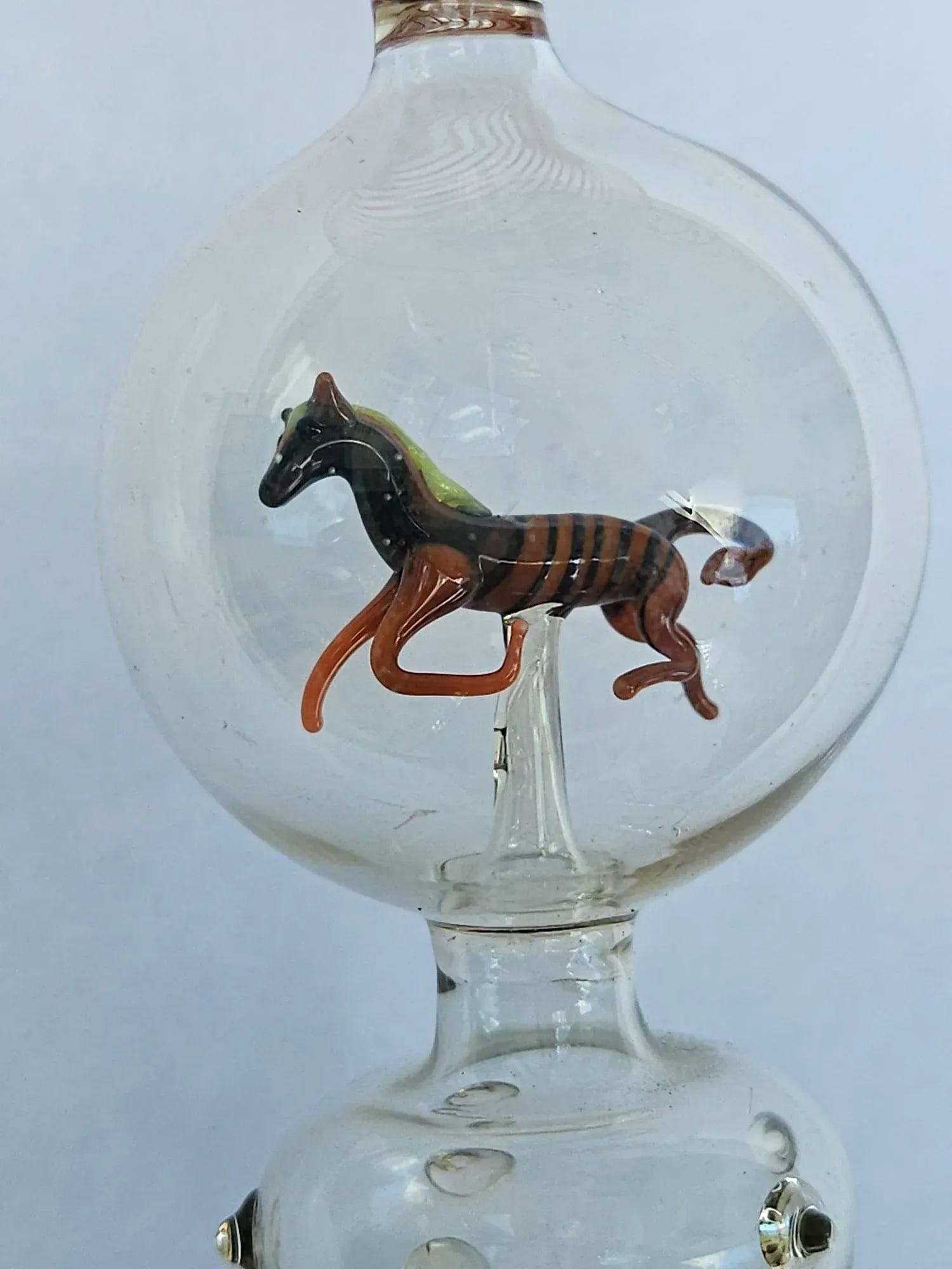 Bimini Martini Cocktail Glasses With Animals- Set of Four, Circa 1925-35 - 7