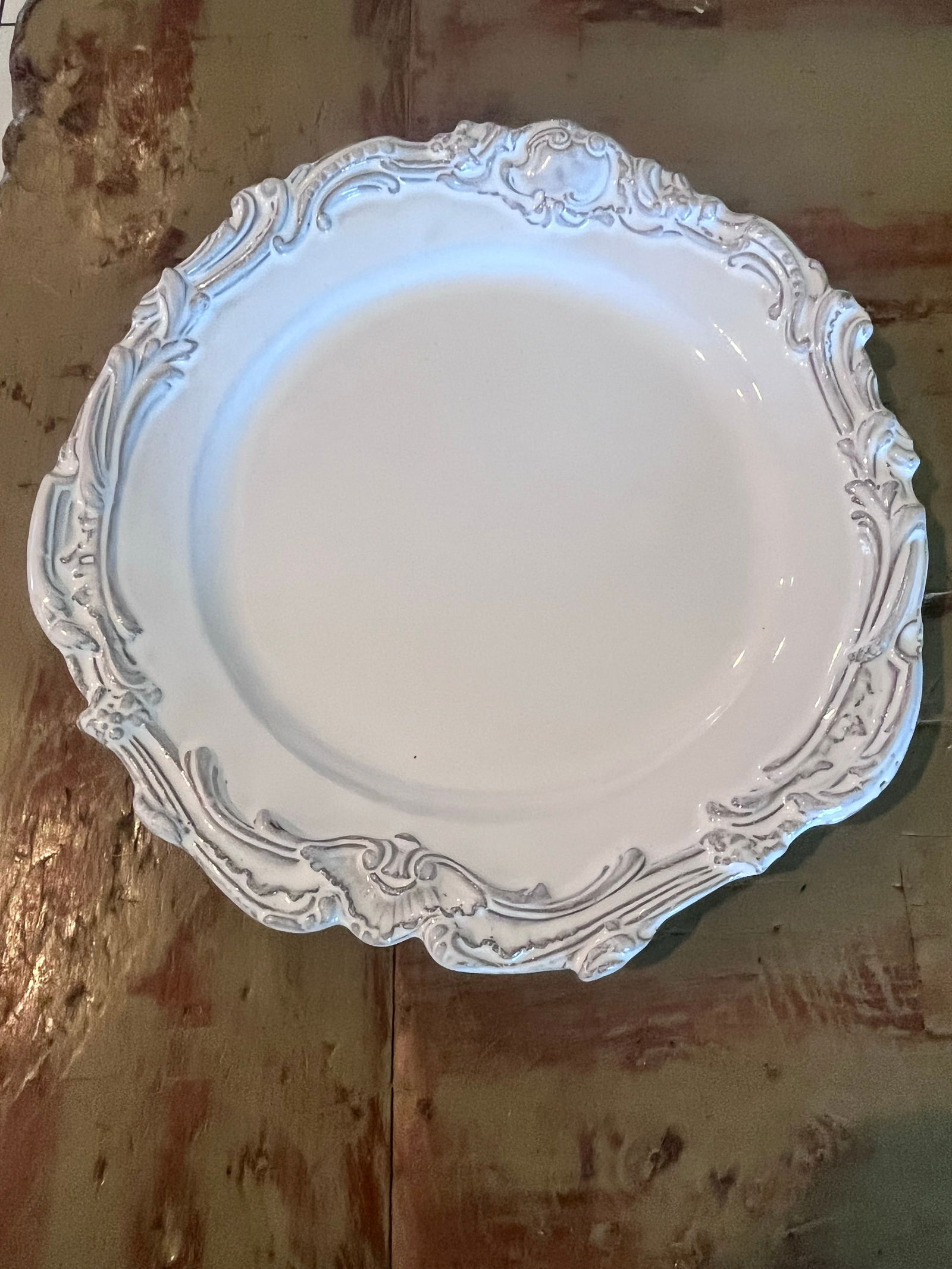 Set of 6 Astier De Villatte Plates, Handmade in France - 3